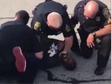 Police ‘choke’ Ex-NFL player Desmond Marrow during arrest caught on video: ‘I can’t breathe! I can’t breathe!’