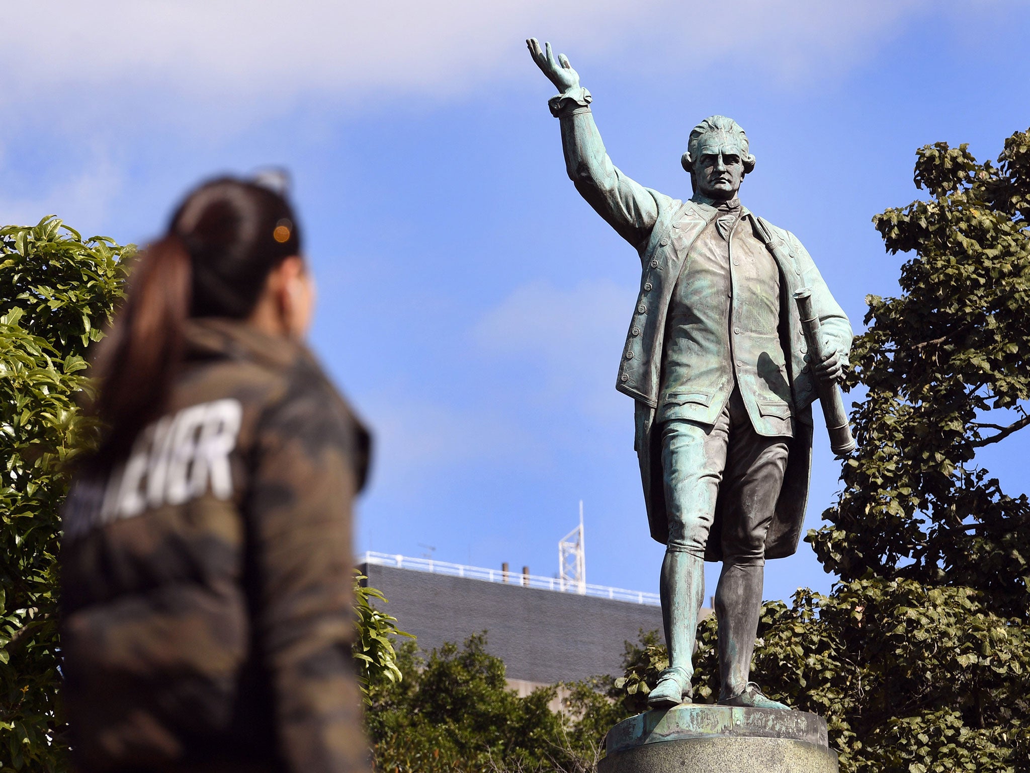 Monuments to Captain Cook, such as this one in Sydney's Hyde Park, have proved controversial in recent years