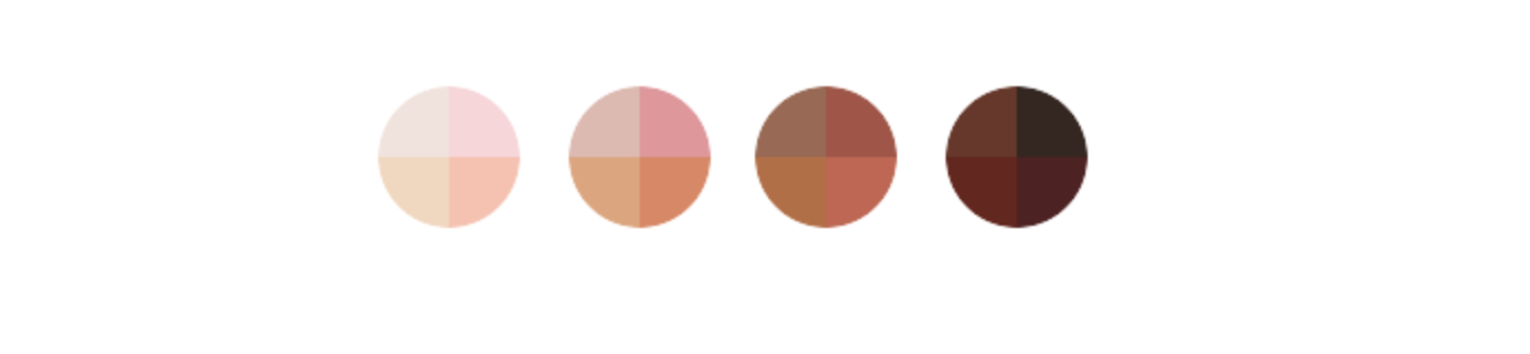 Pinterest will now offer users four skin tone choices to narrow results (Pinterest)