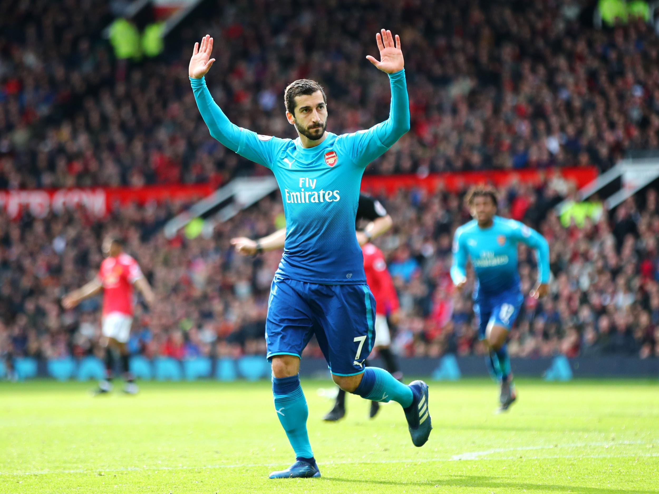 Mkhitaryan scored for Arsenal, but didn't want to celebrate