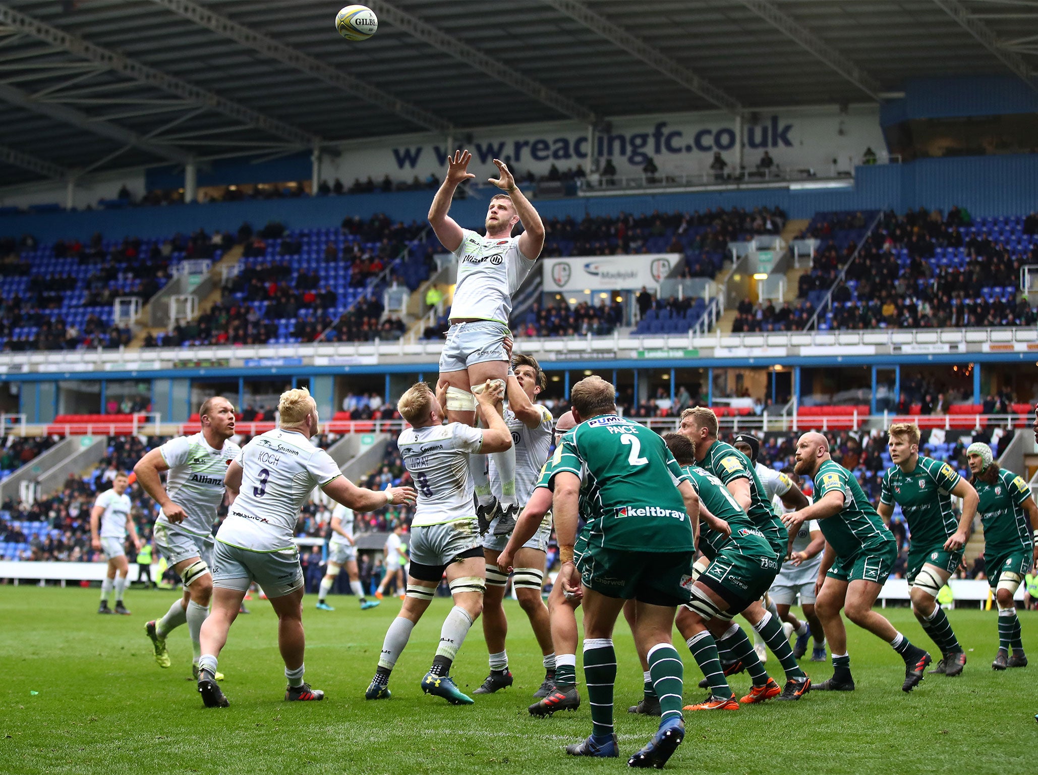 George Kruis played against Irish but is out of England's tour to South Africa