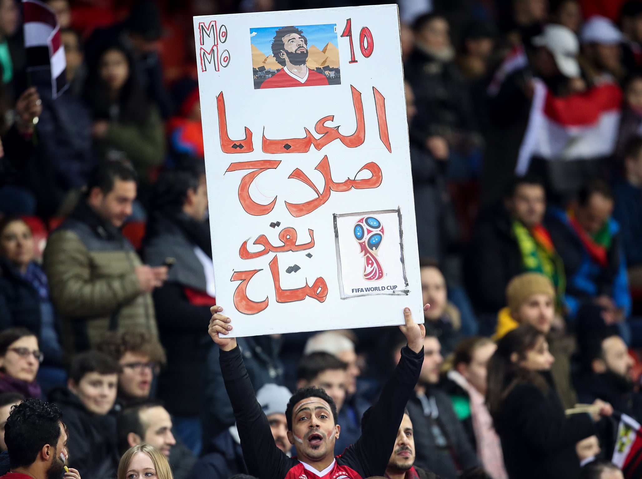 Salah is a hero in his home country of Egypt