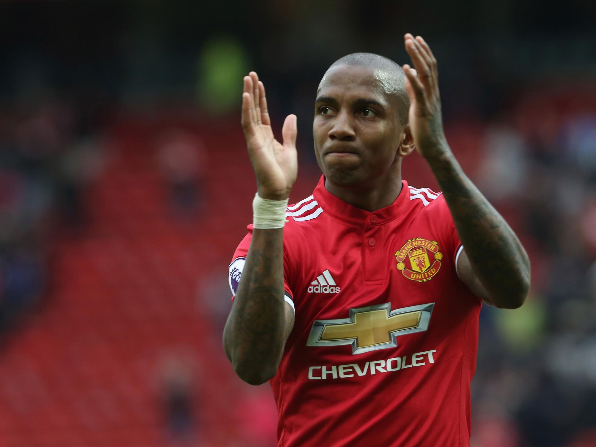 Ashley Young has enjoyed an impressive season at Manchester United