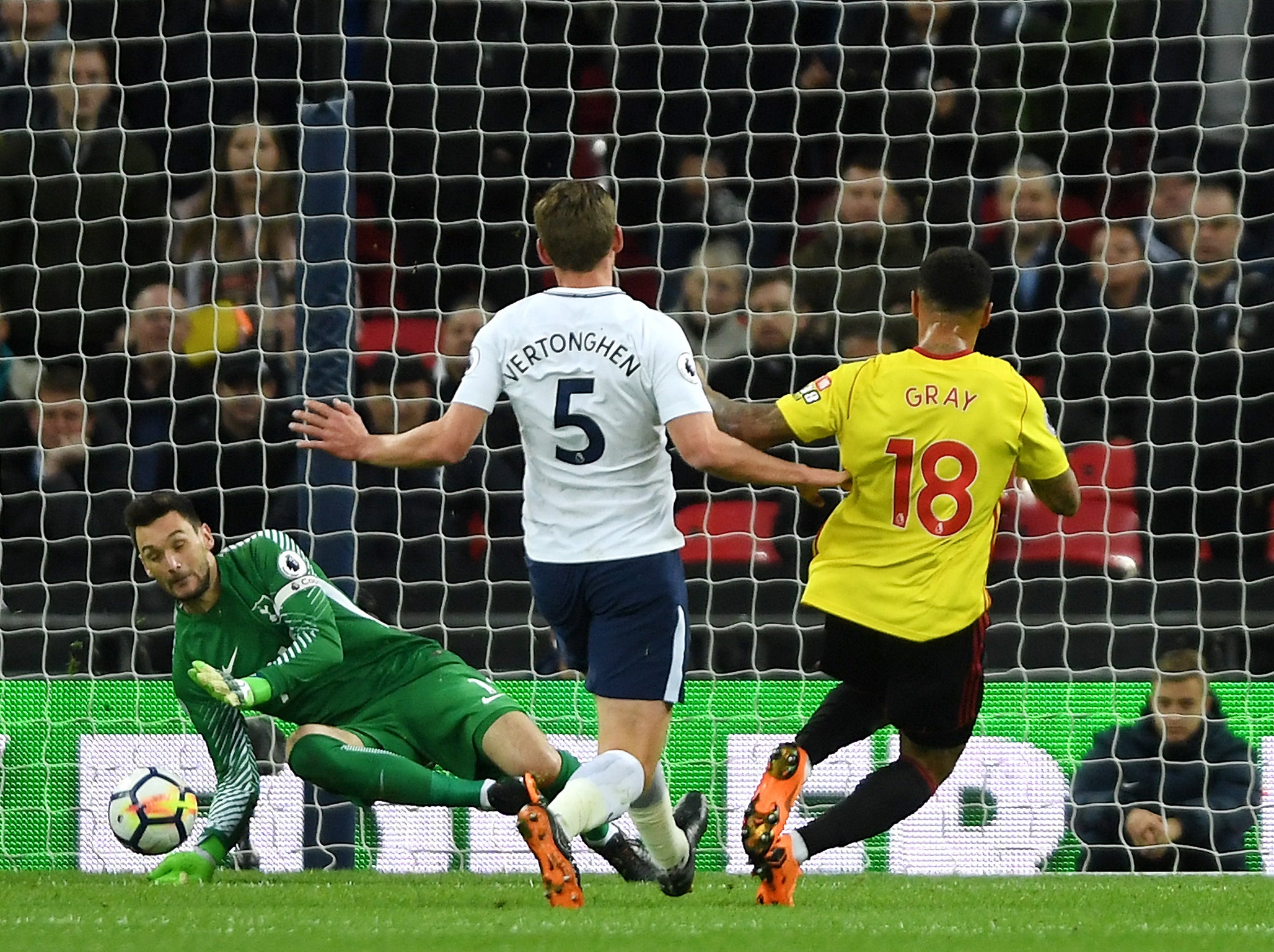 Spurs skipper Hugo Lloris led by example