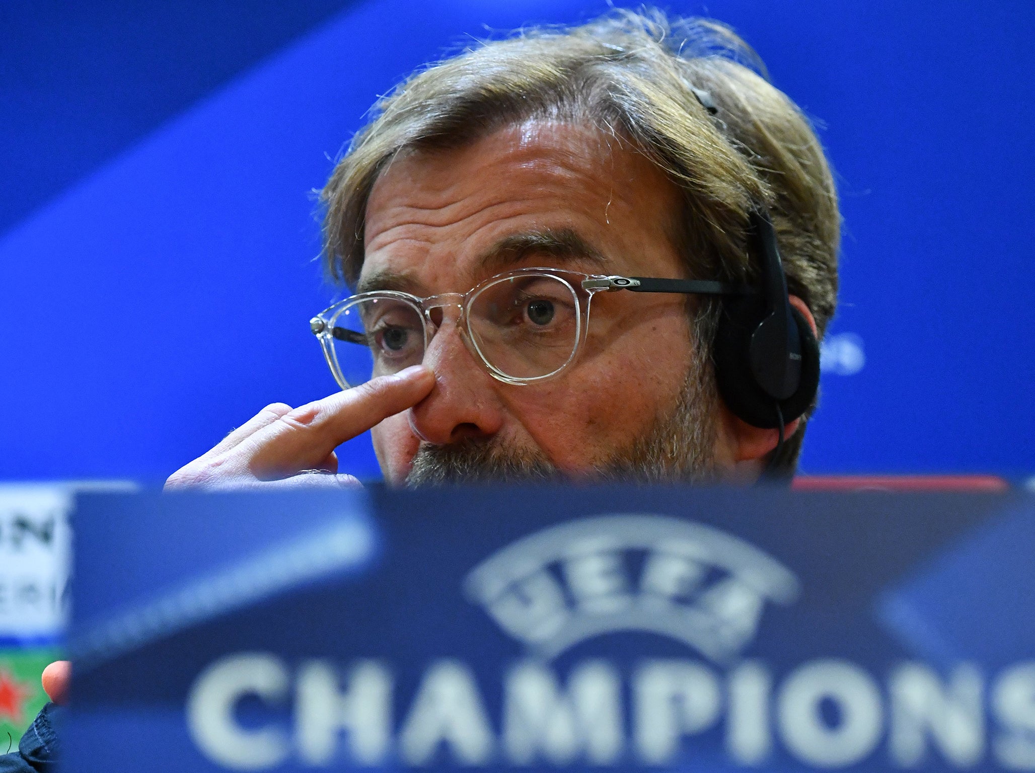Jurgen Klopp is wary of a Rome turnaround
