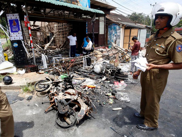 The aftermath of anti-Muslim violence in Kandy