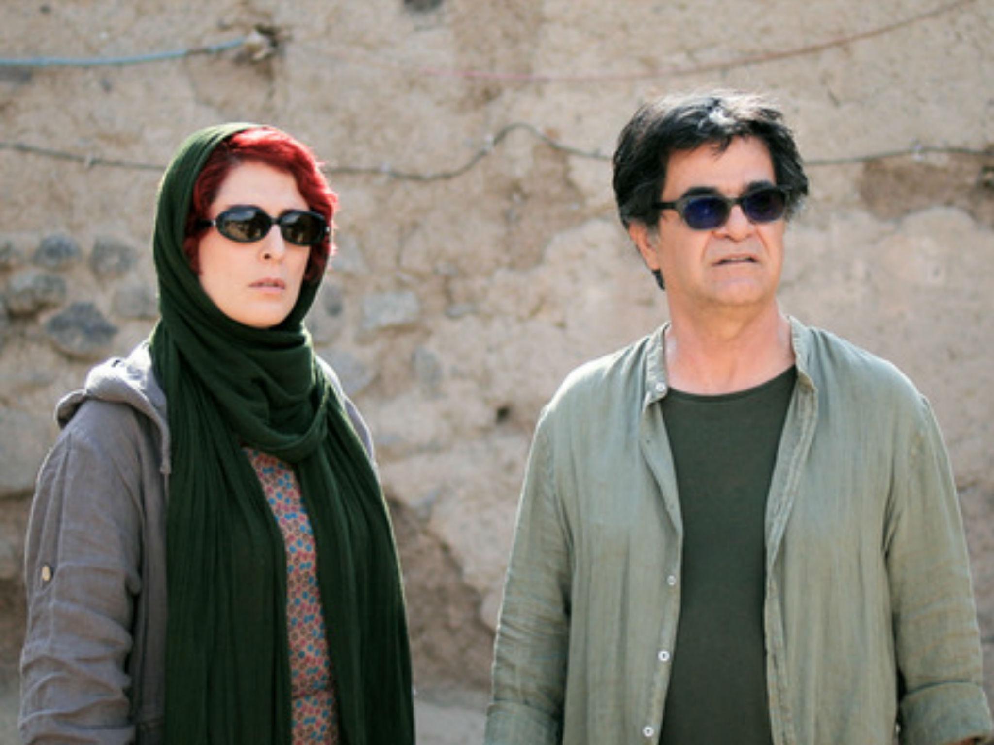 Behnaz Jafari and Jafar Panahi in his film '3 Faces'