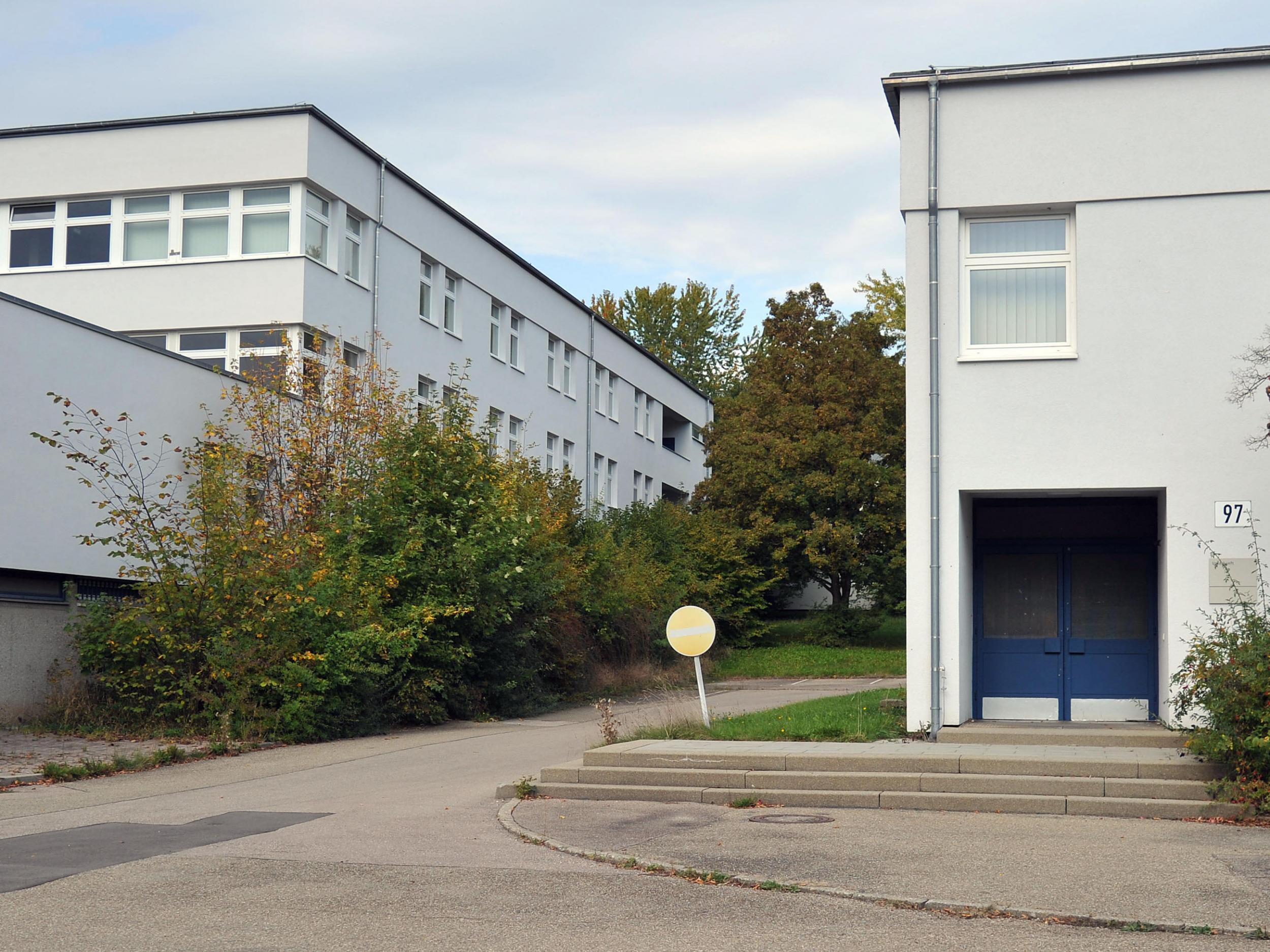 Refugee accommodation at Ellwangen, Germany