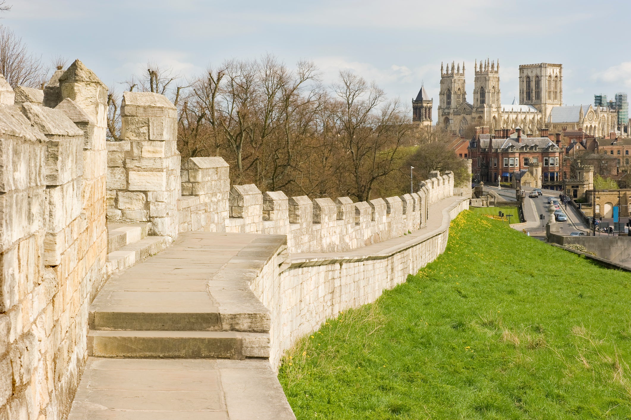 York’s city walls are the longest in England