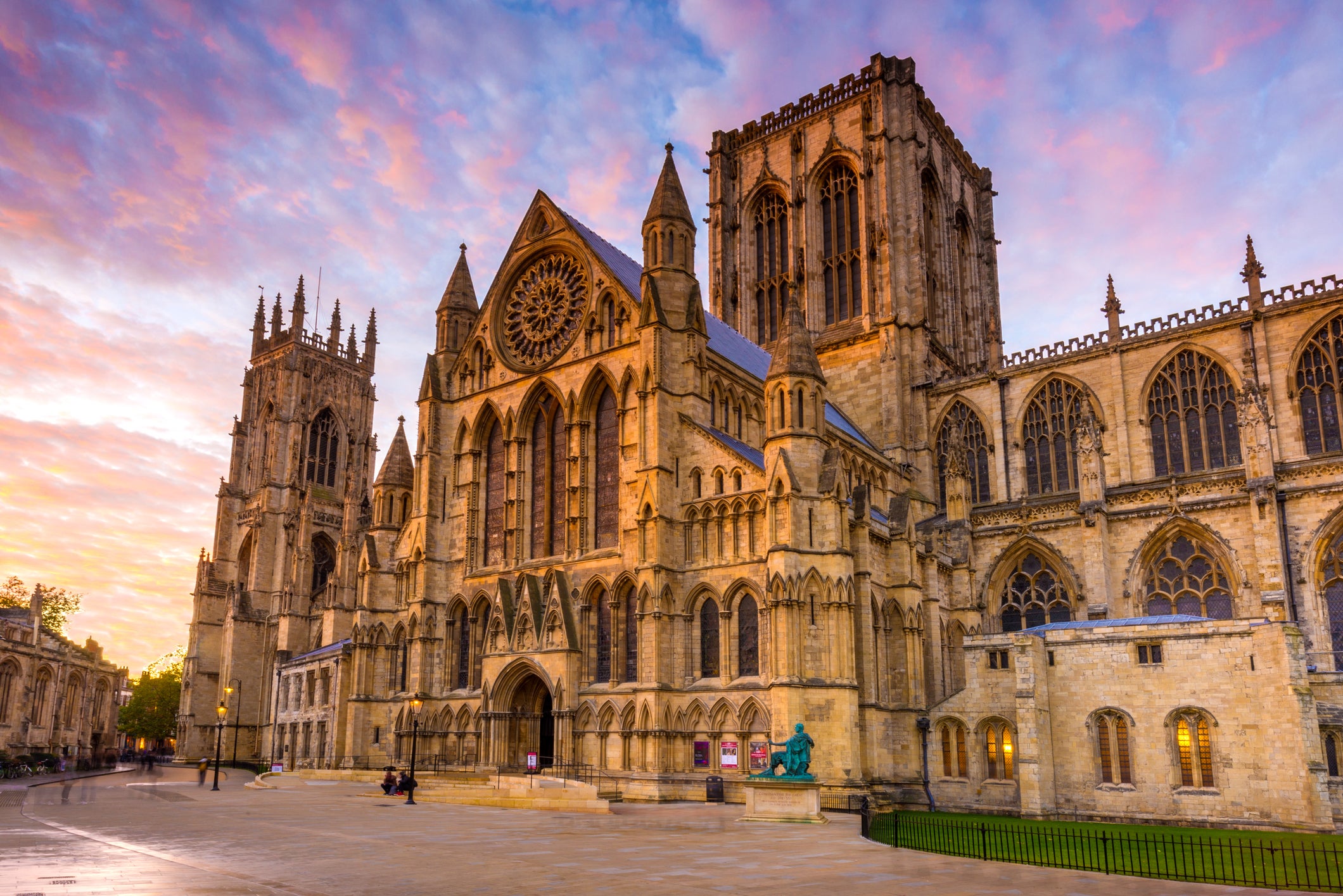 The York Minister is the city's gothic masterpiece