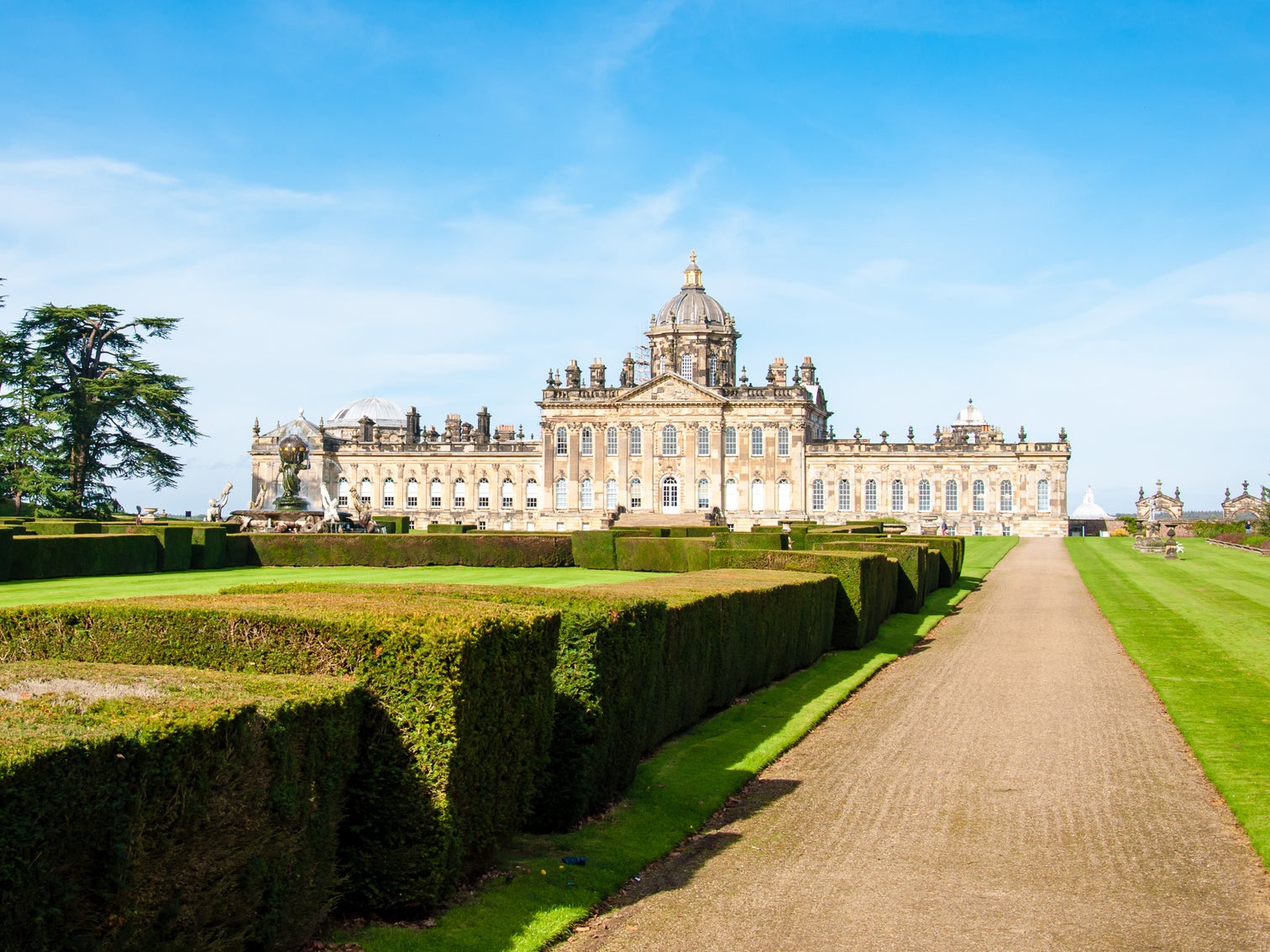 Castle Howard, considered one of the country’s finest stately homes