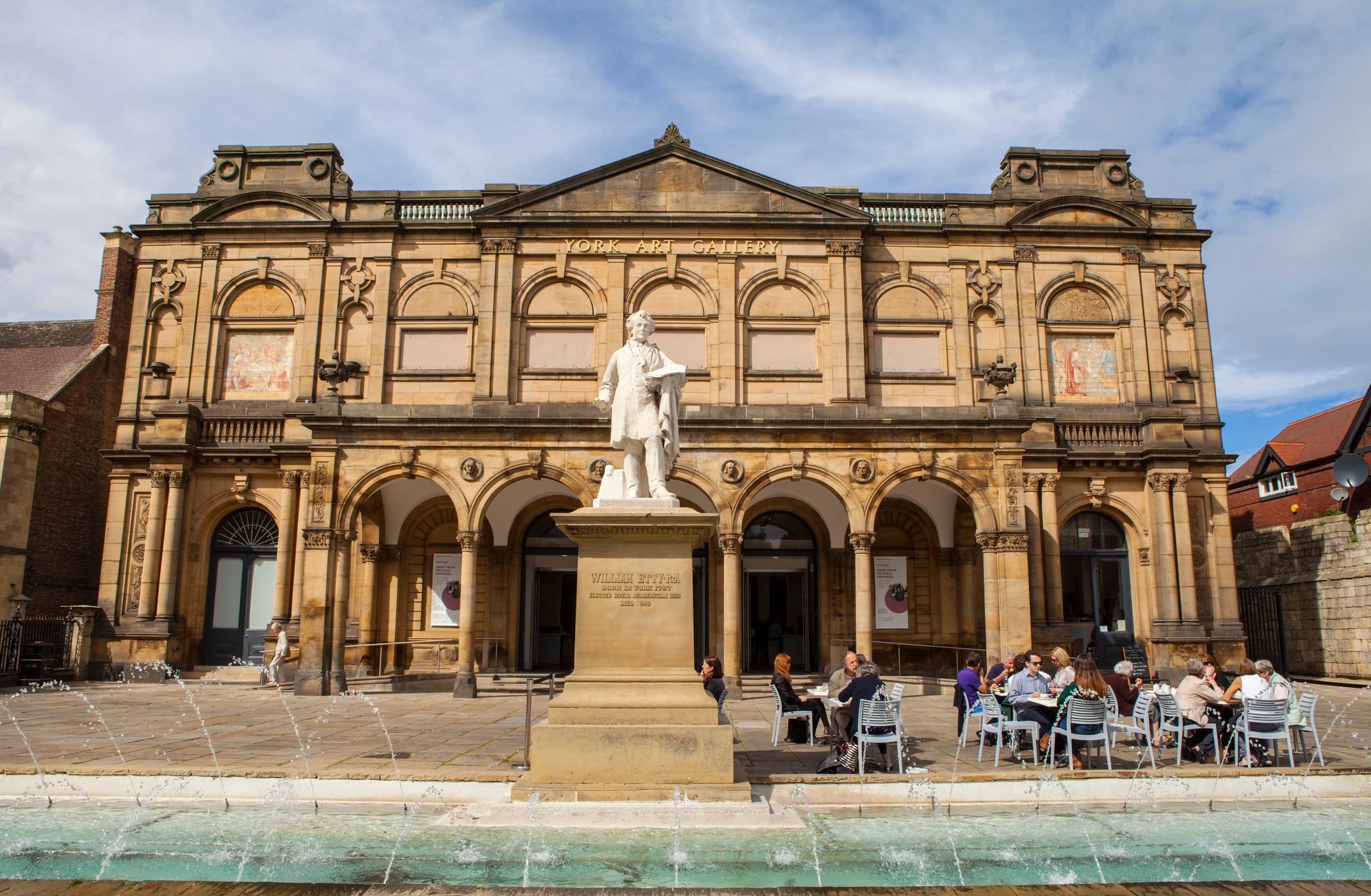 York Art Gallery is home to works by LS Lowry and David Hockney