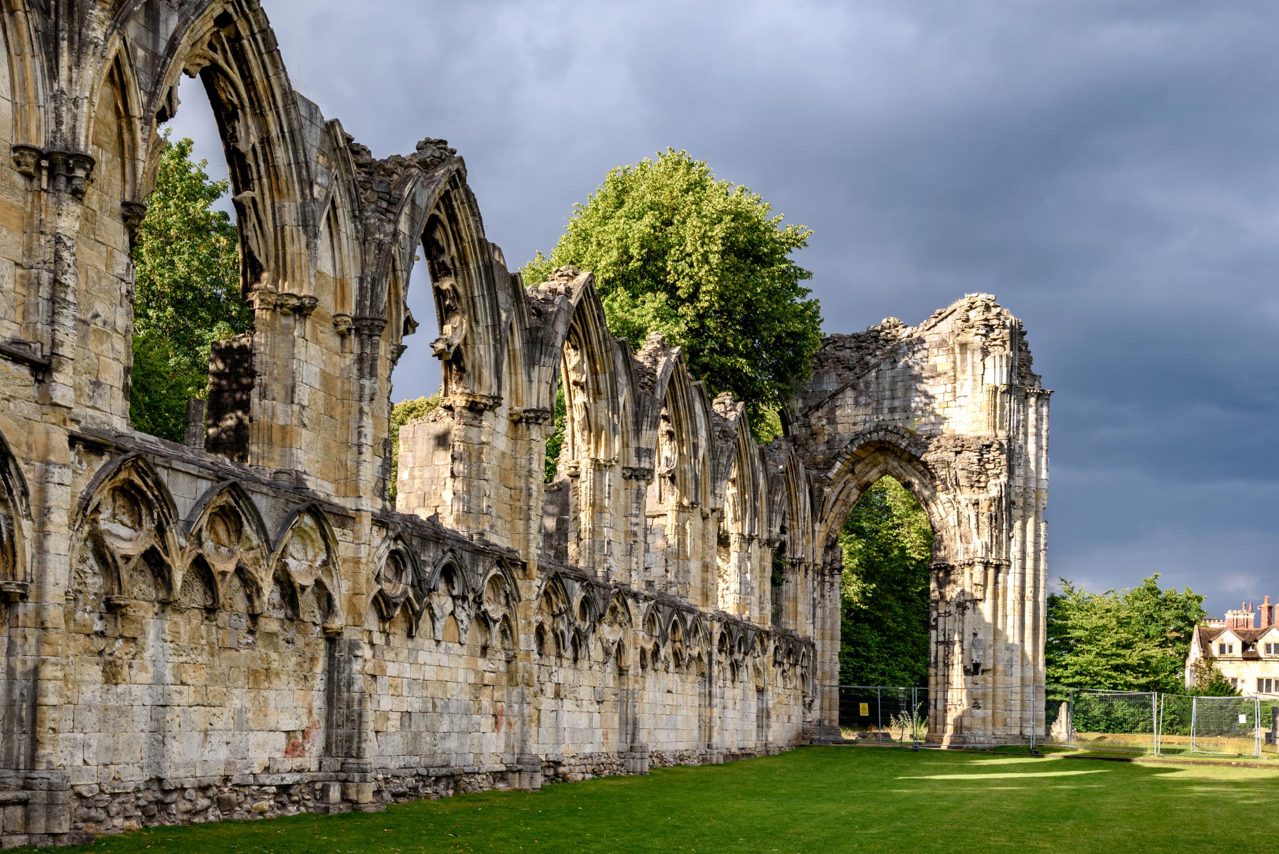 York’s Museum Gardens are in the grounds of St Mary’s Abbey