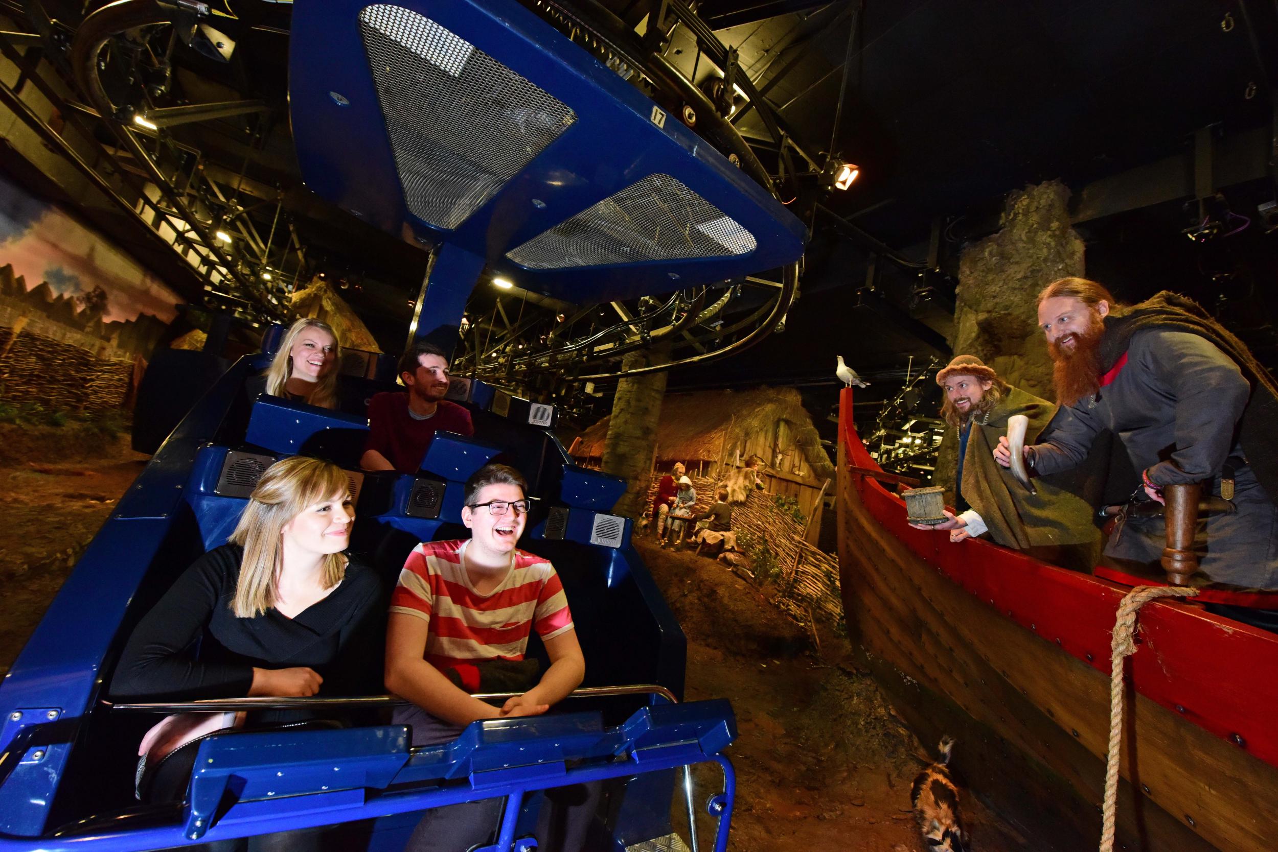 The Jorvik Viking Centre offers an interactive experience