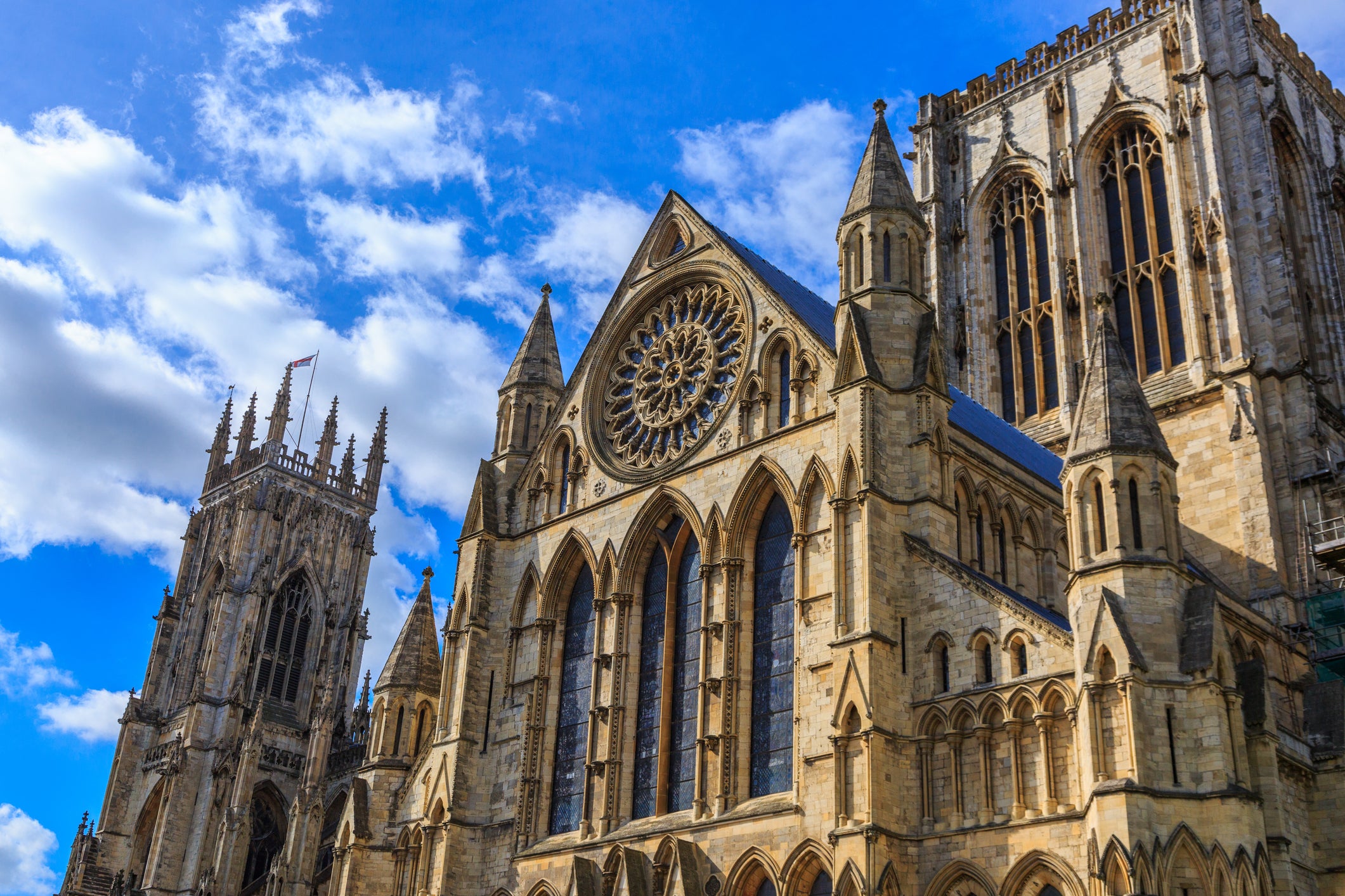 York Minster, the city’s famous Gothic-style cathedral