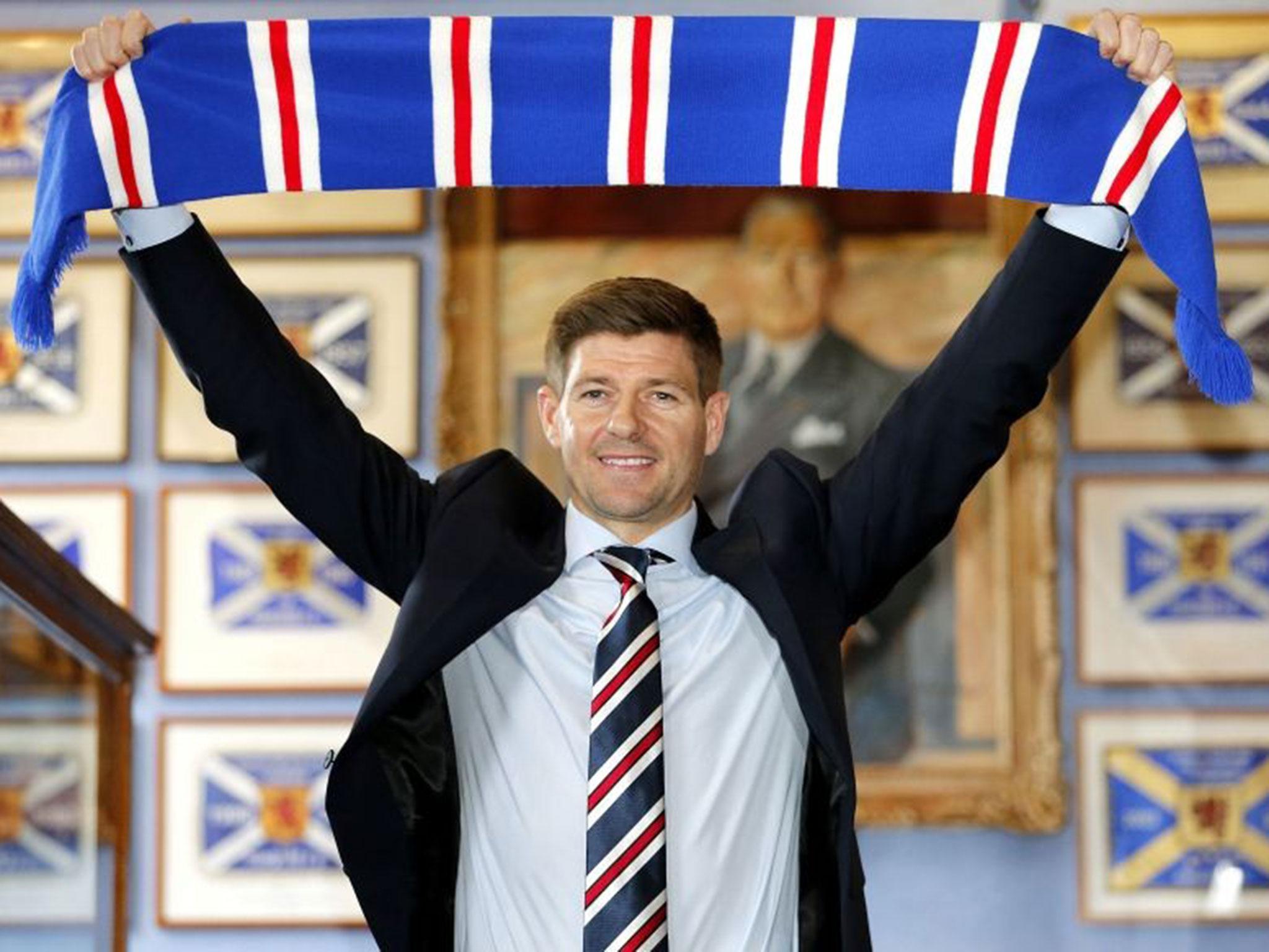 Gerrard has signed a four-year deal at Ibrox