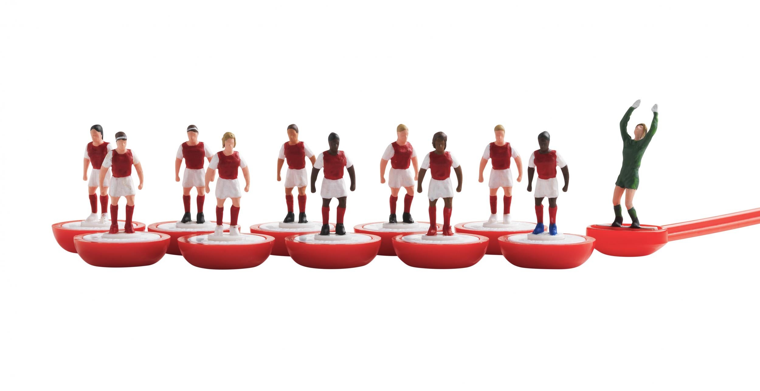 While the all-female Subbuteo set was initially praised, many football fans are frustrated that it's not available to purchase