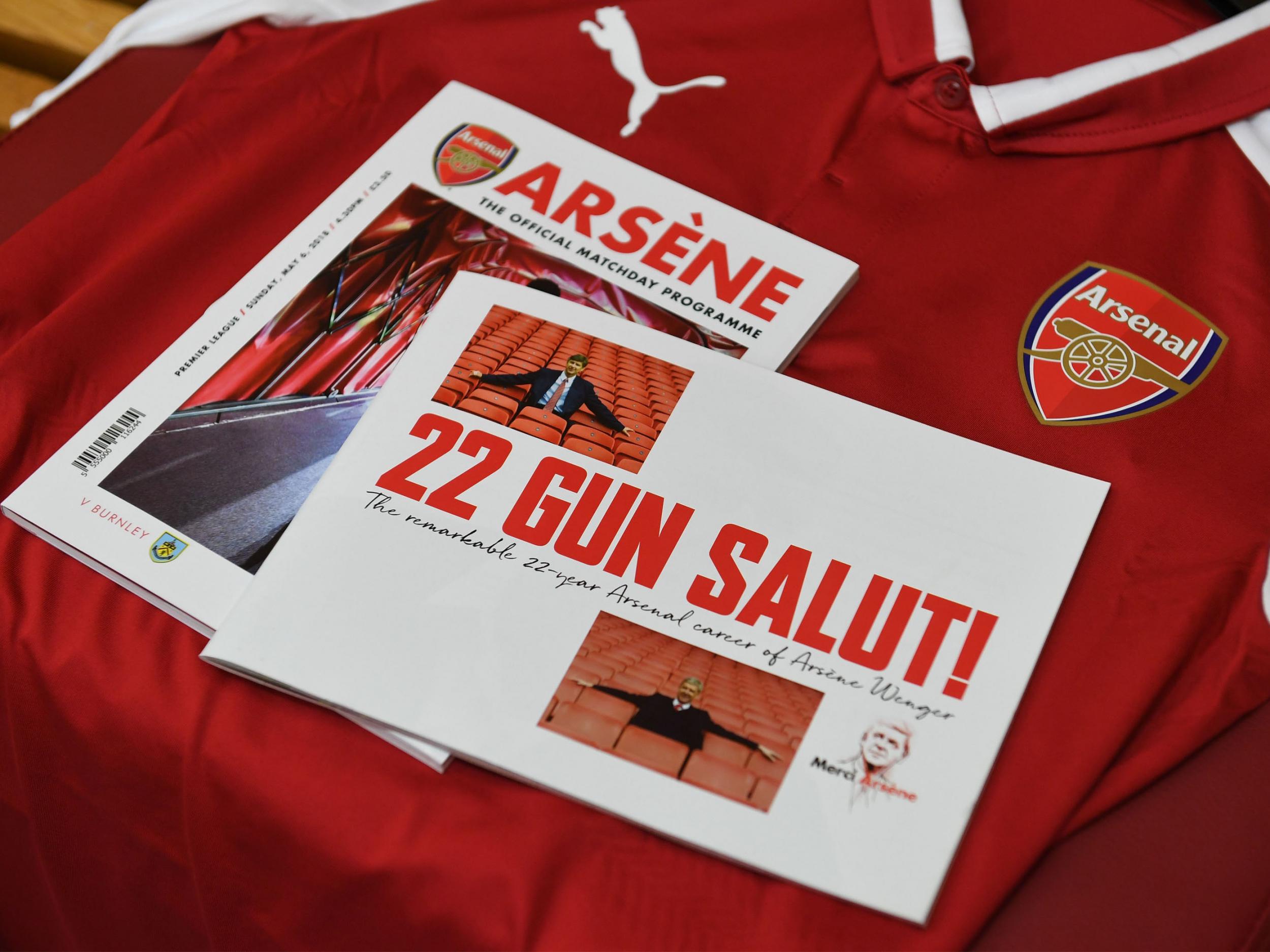 Wenger will manage his final game in charge at the Emirates on Sunday