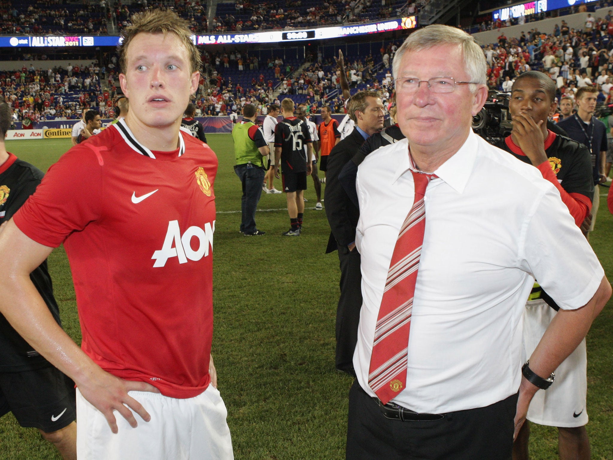 Ferguson bought Jones to United in 2011