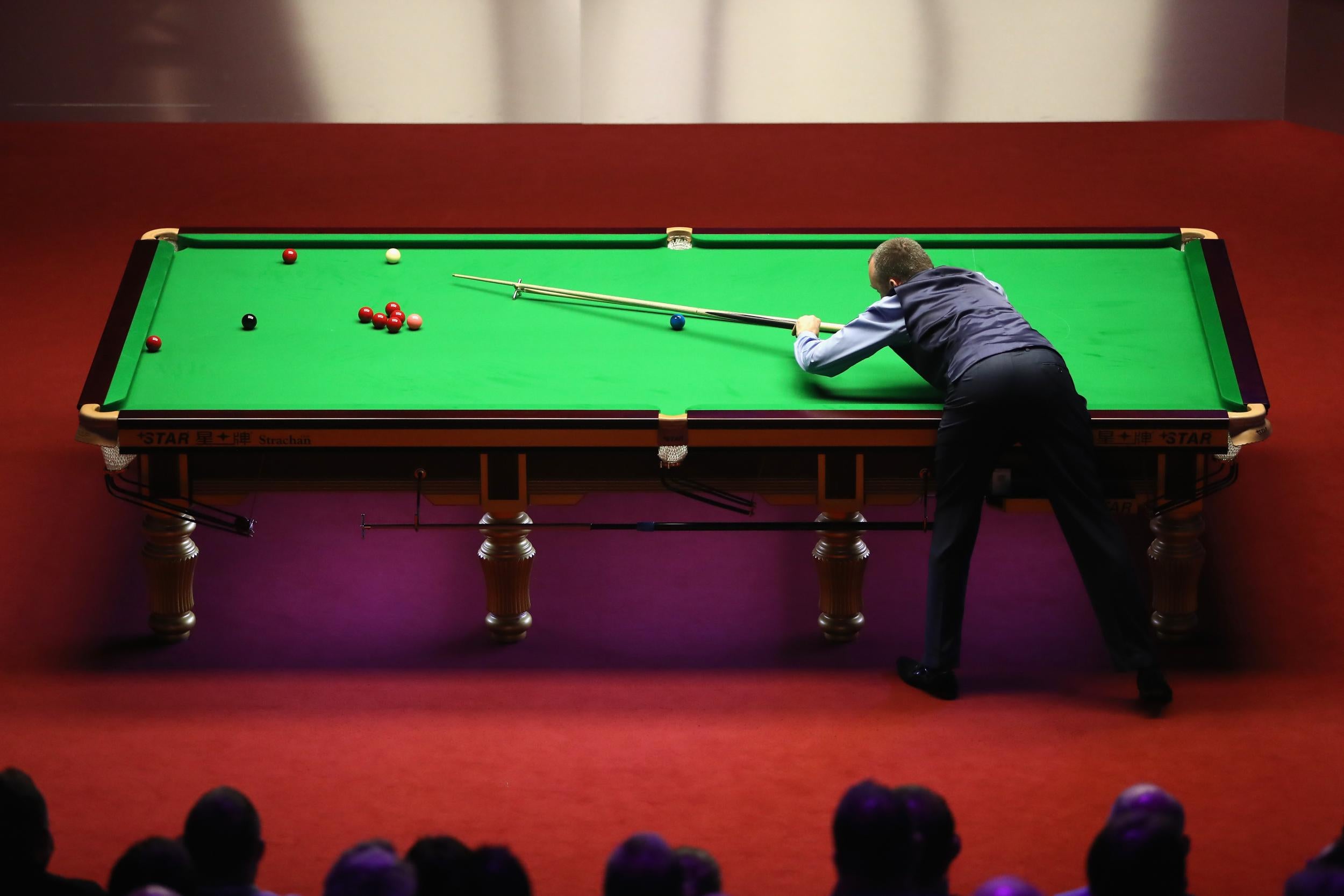 Mark Williams is in charge of the World Snooker Championship final