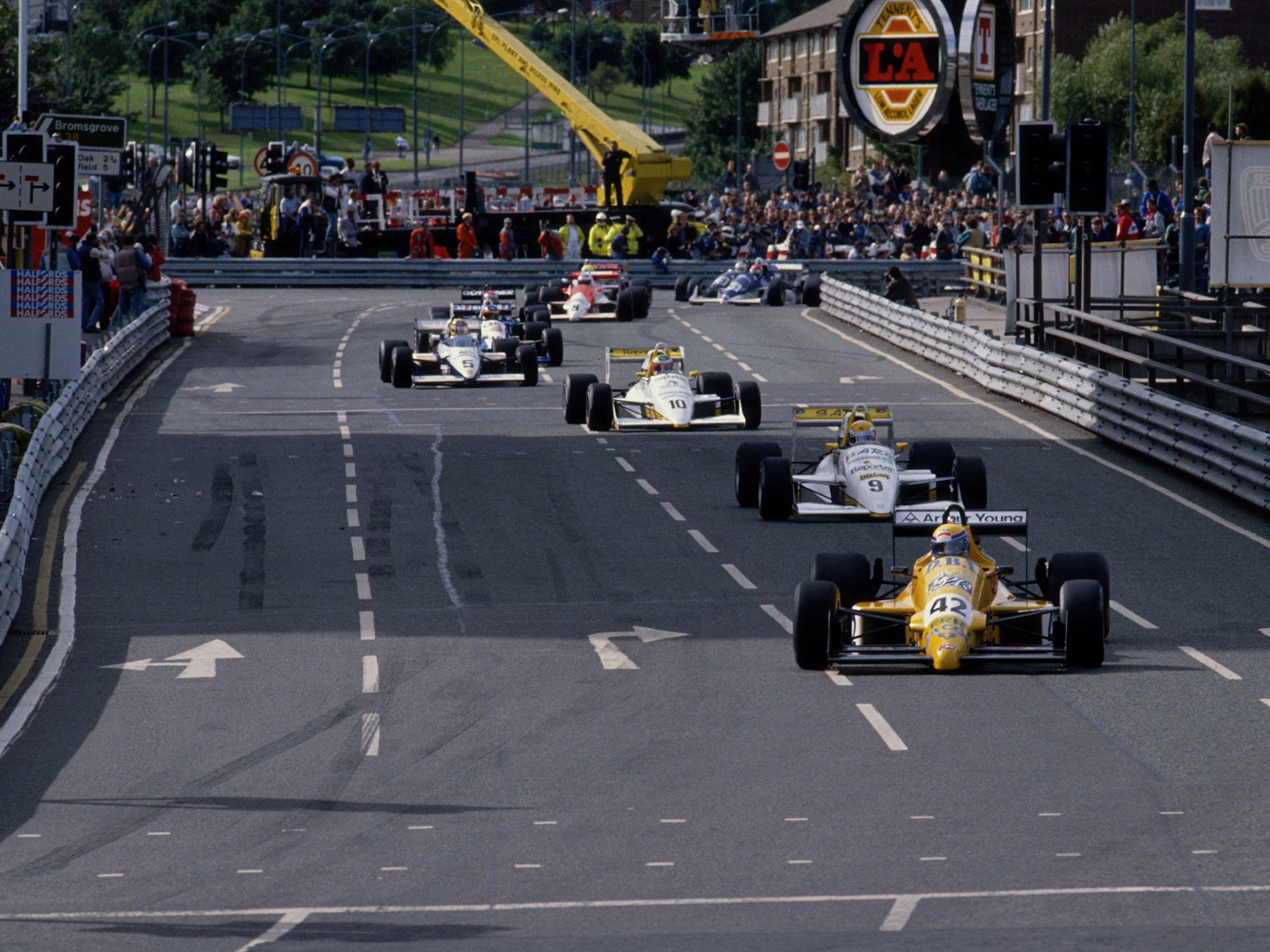 Birmingham hosted the Superprix for Formula 3000 between 1986 and 1990