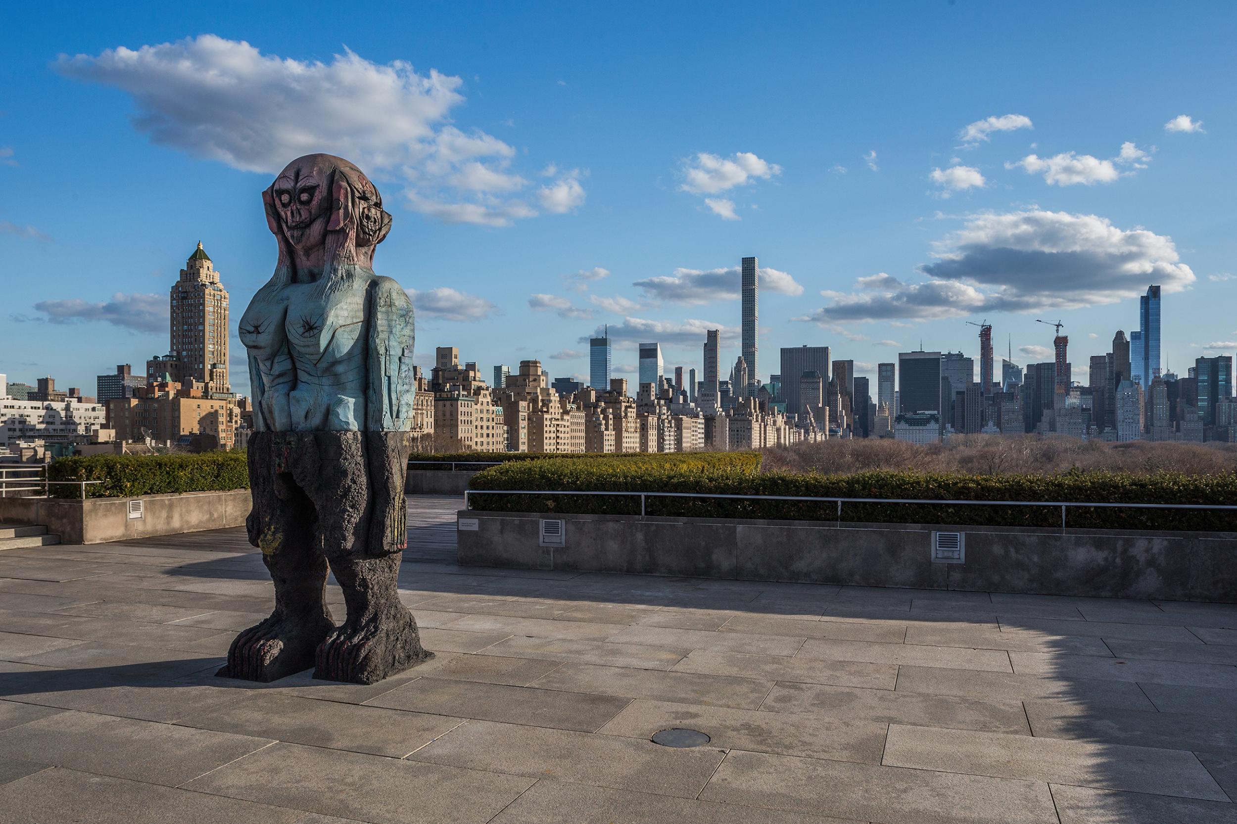 The Cantor Roof Garden Bar has art installations