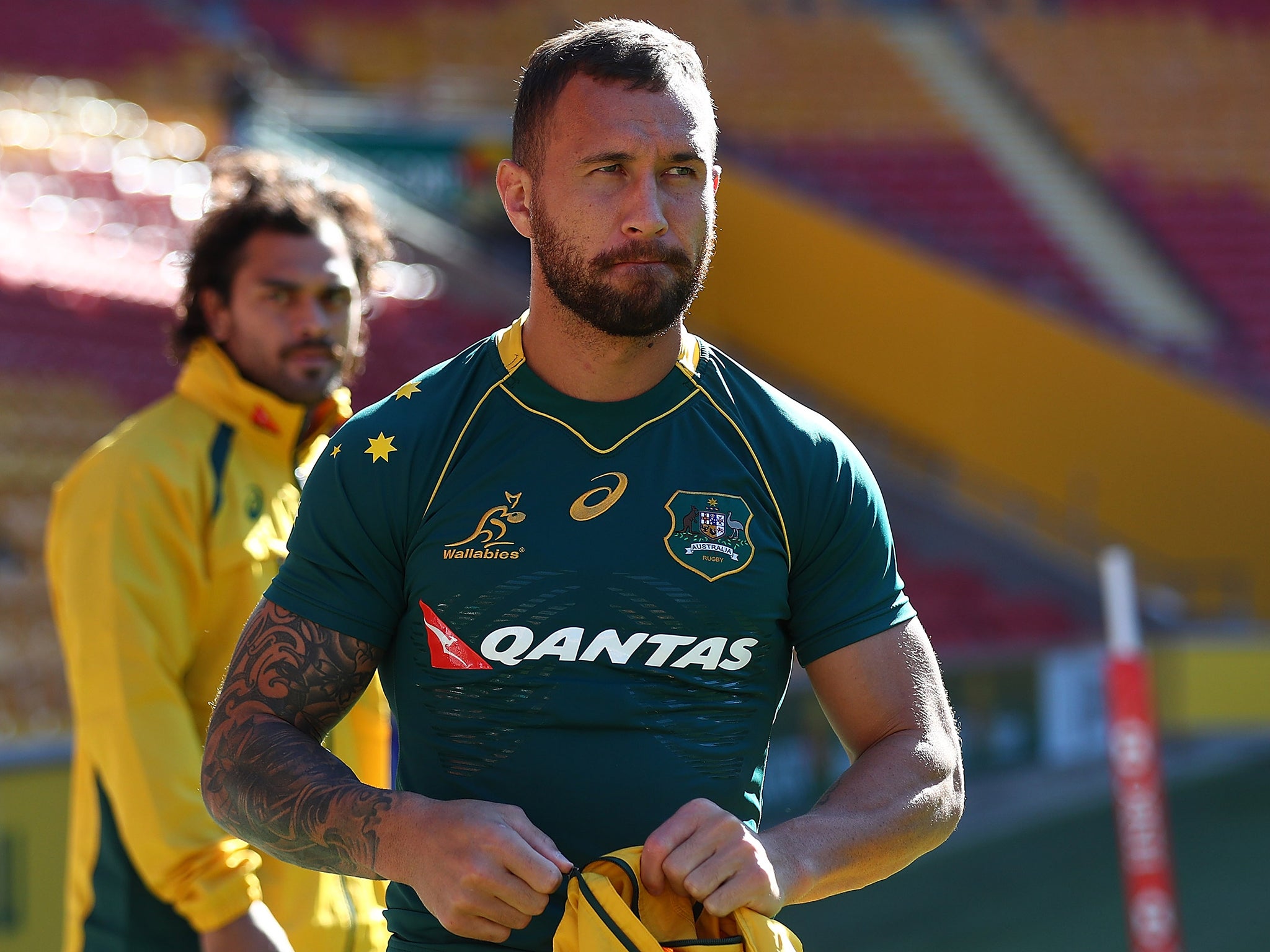 Quade Cooper could be offered a way out of the Reds after being told he's welcome at the Brumbies