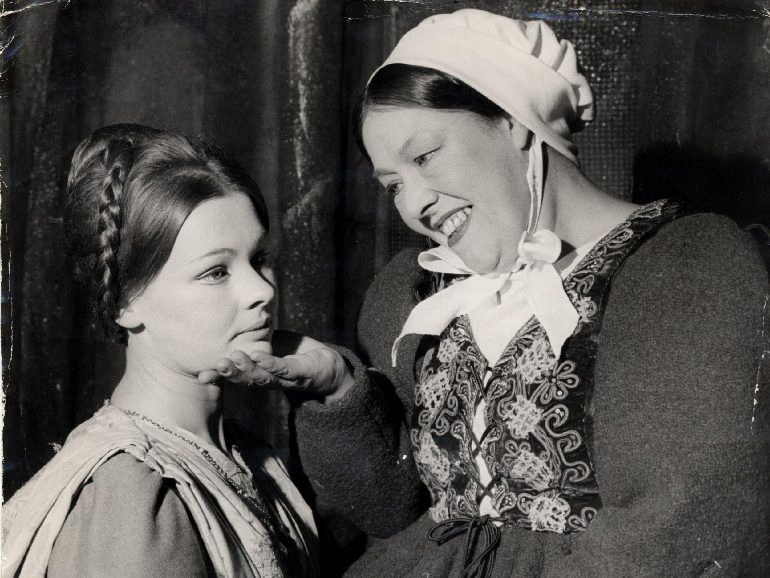 Judi Dench with Peggy Mount in the Vic's 'Romeo and Juliet' (Associated Newspapers/Rex/Shutterstock)