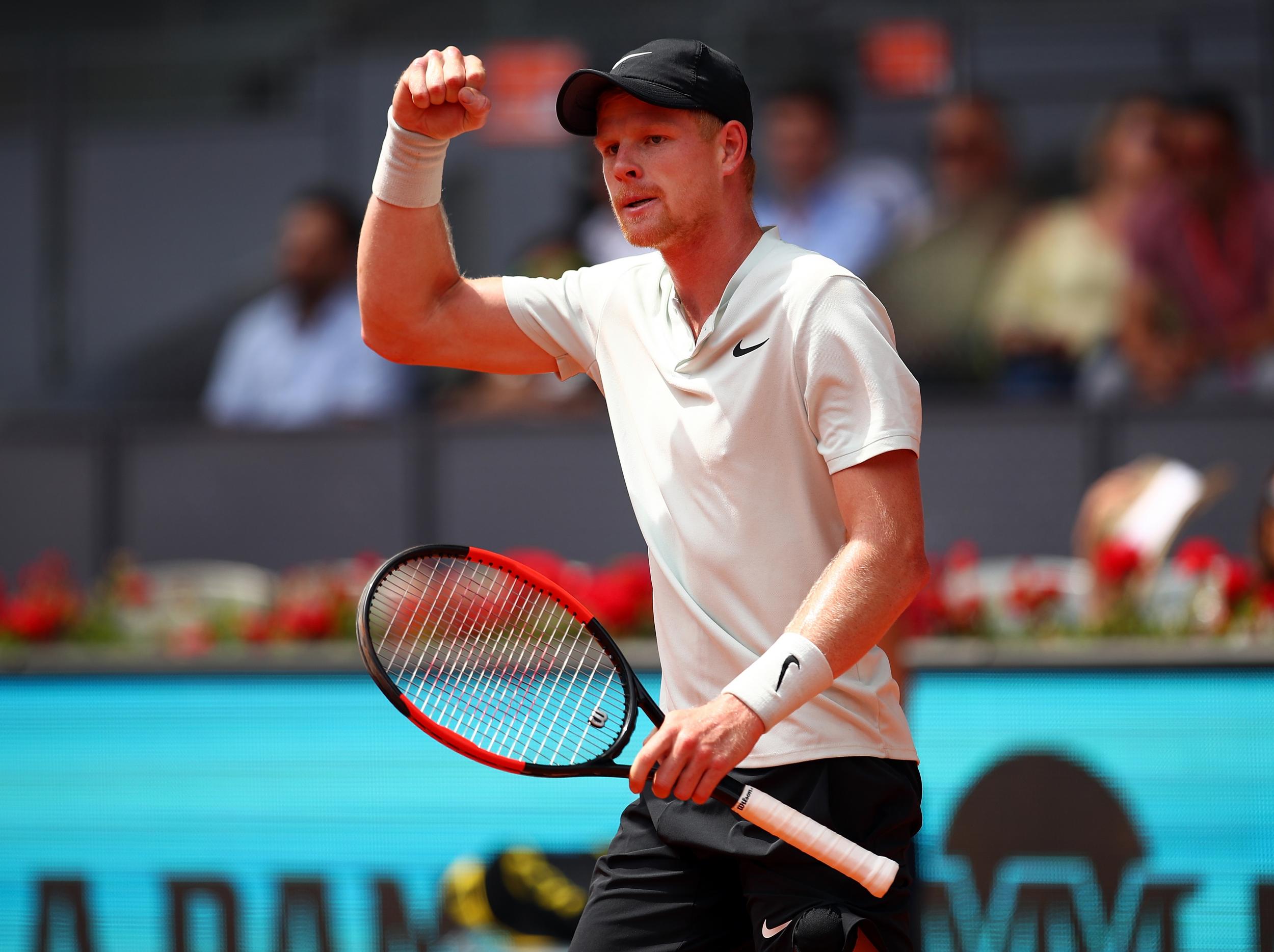 Kyle Edmund beat Novak Djokovic in Madrid