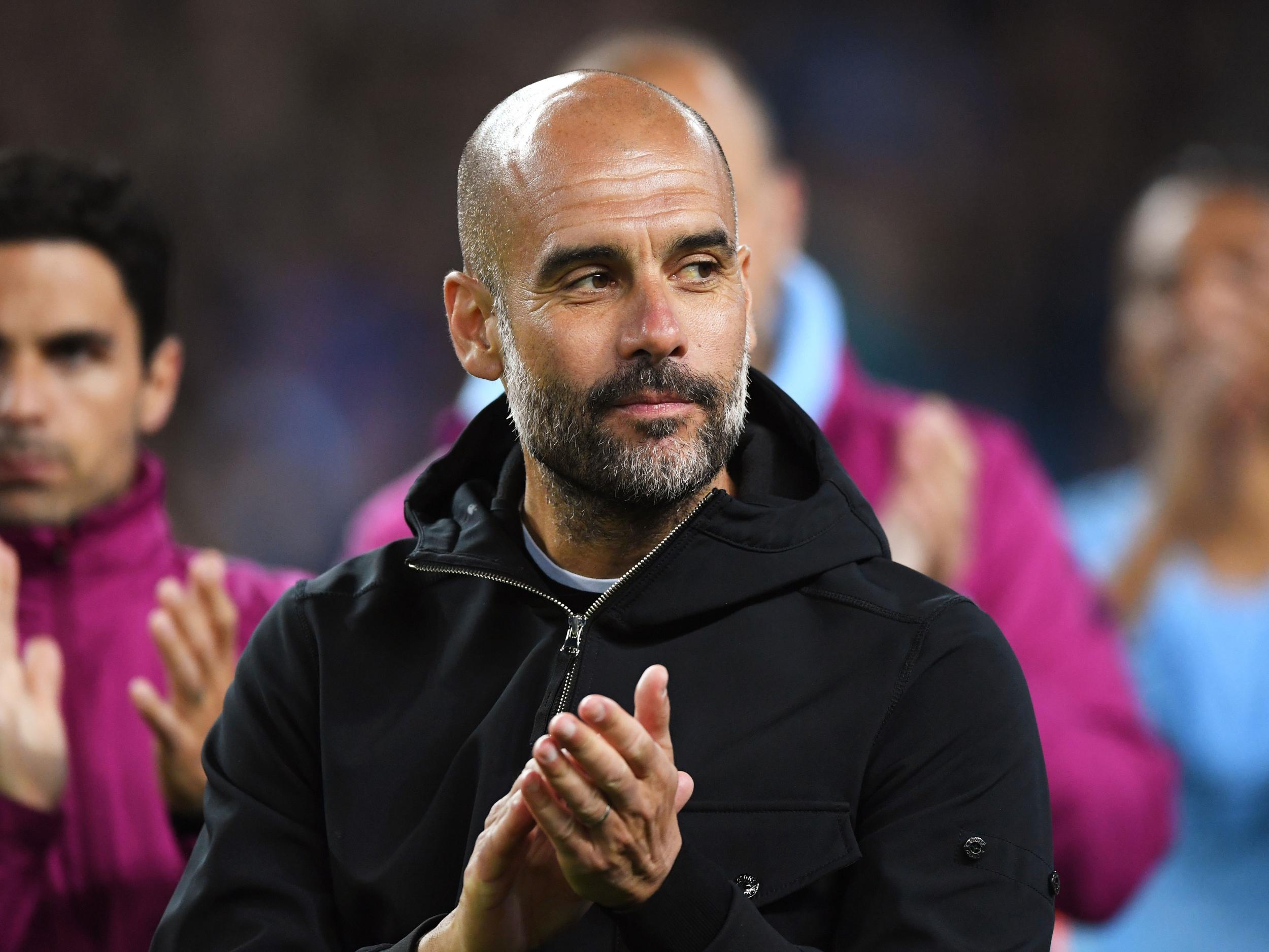 Pep Guardiola wants Manchester City to maintain their level next season