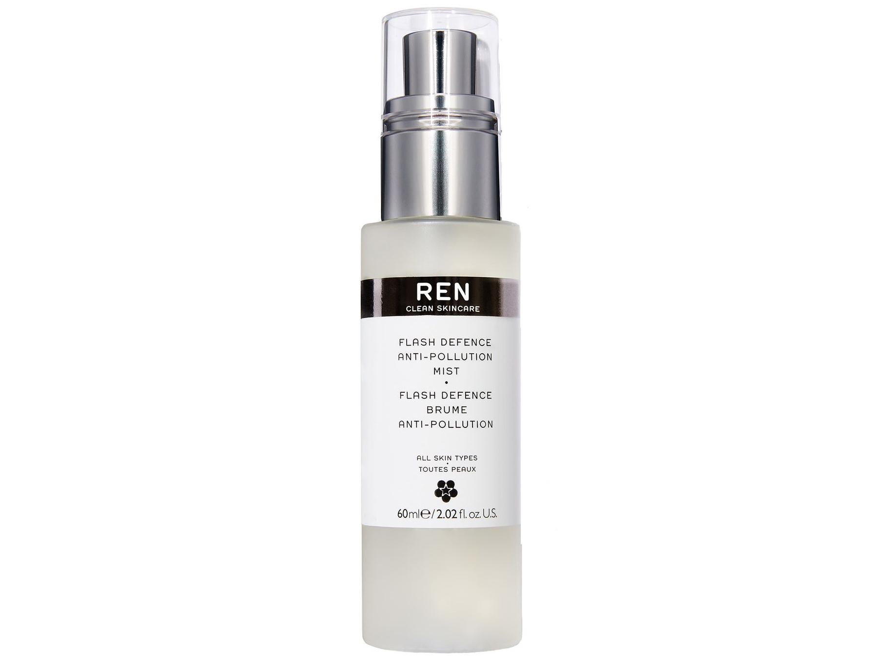 Ren Clean Skincare, Flash Defence Anti-Pollution Mist, £24, Cult Beauty