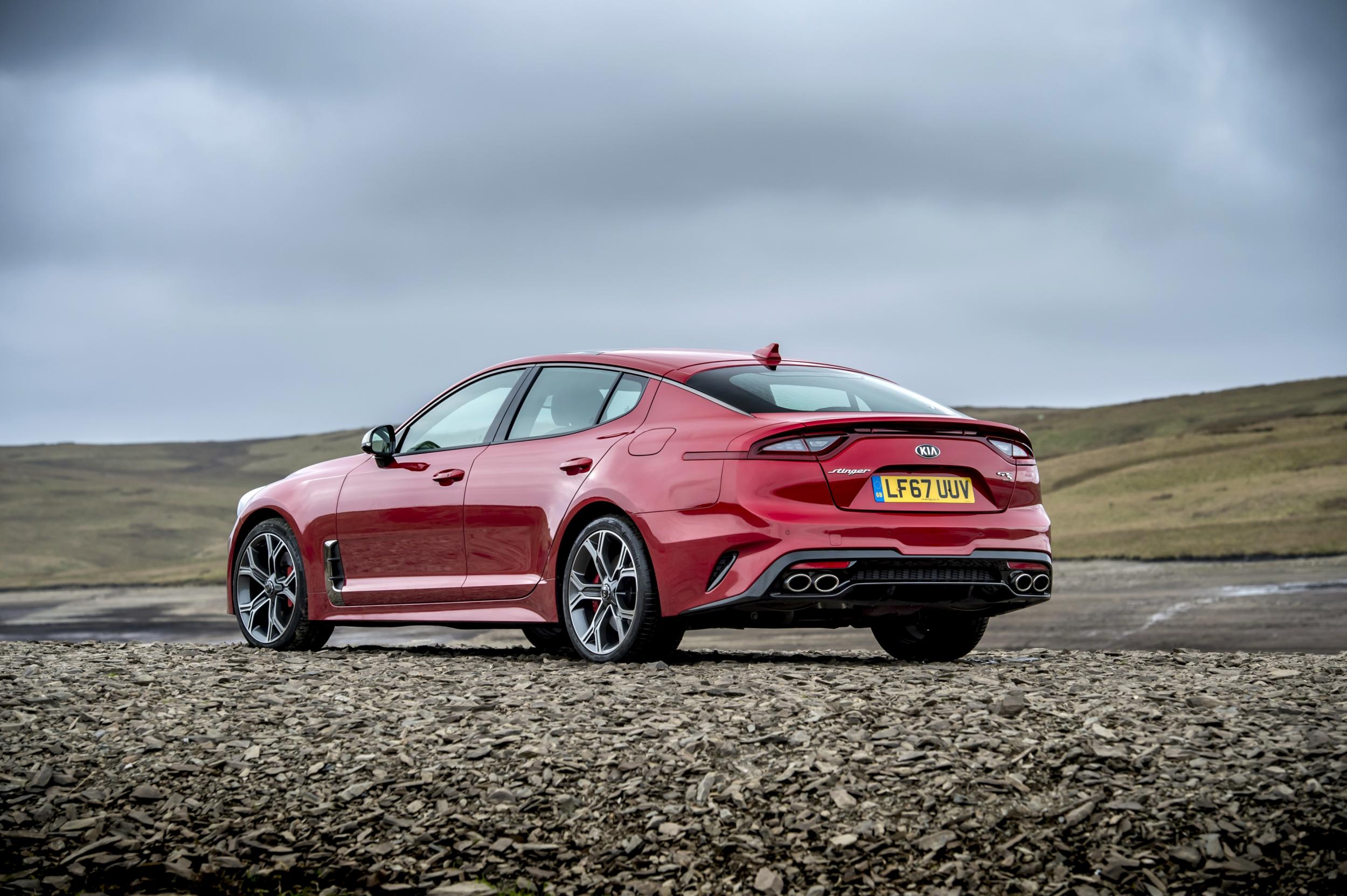 Handsome red devil: designers have outdone themselves with the sleek lines