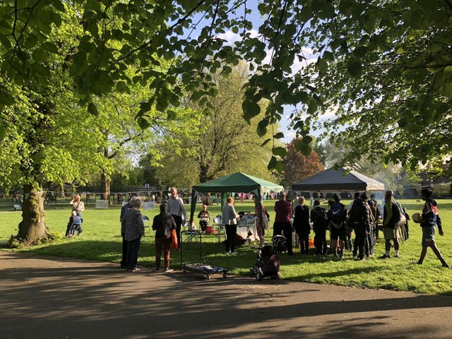 At Myatt's Fields Park Project, local people have raised money for a new playground and children's centre