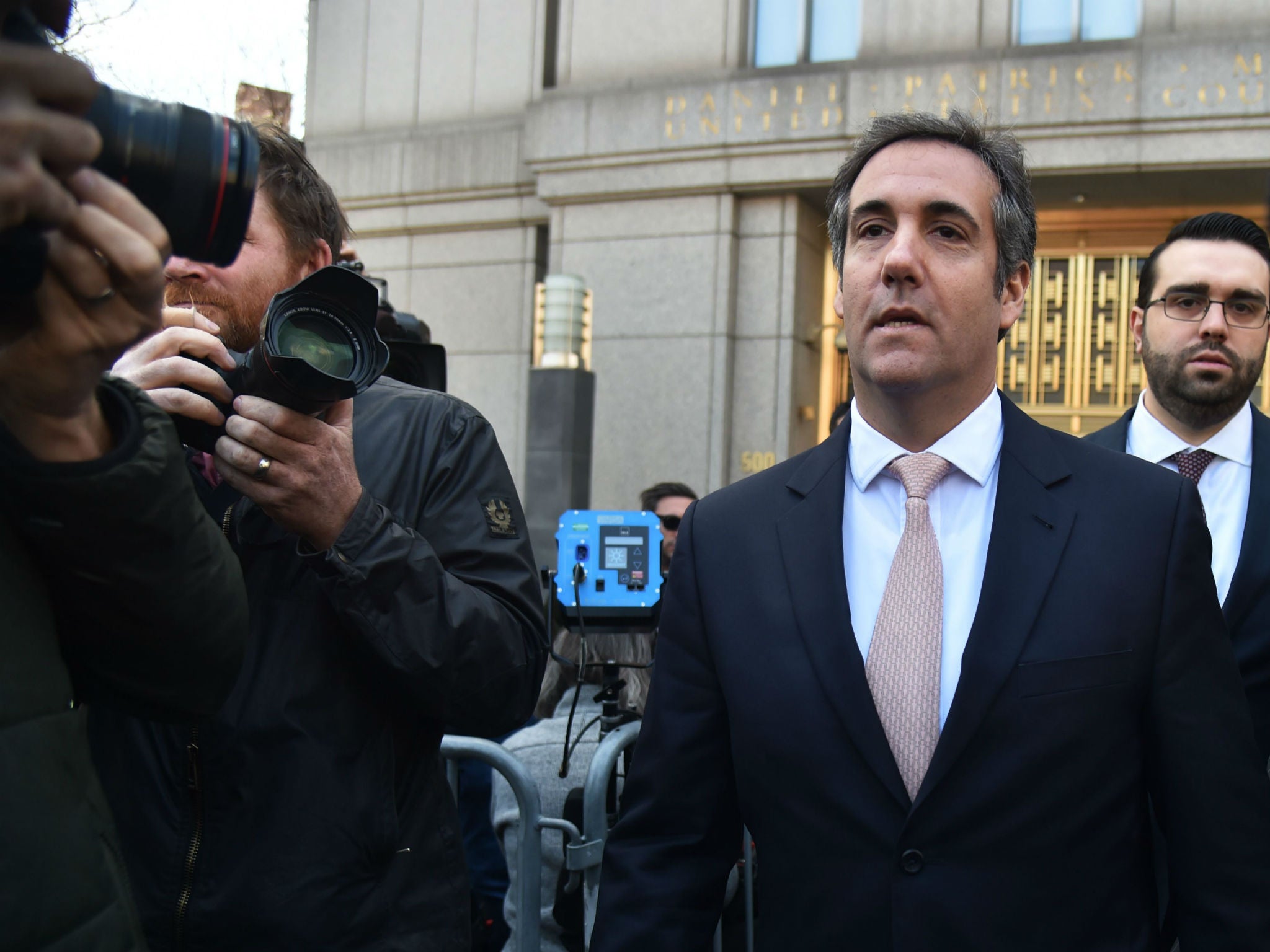 Donald Trump's former personal attorney Michael Cohen