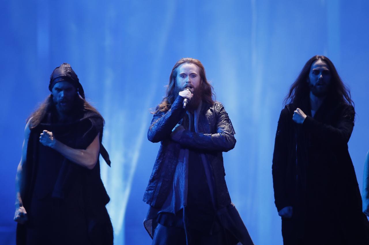 A gothic feel added to the dramatic performance (Andres Putting/Eurovision)