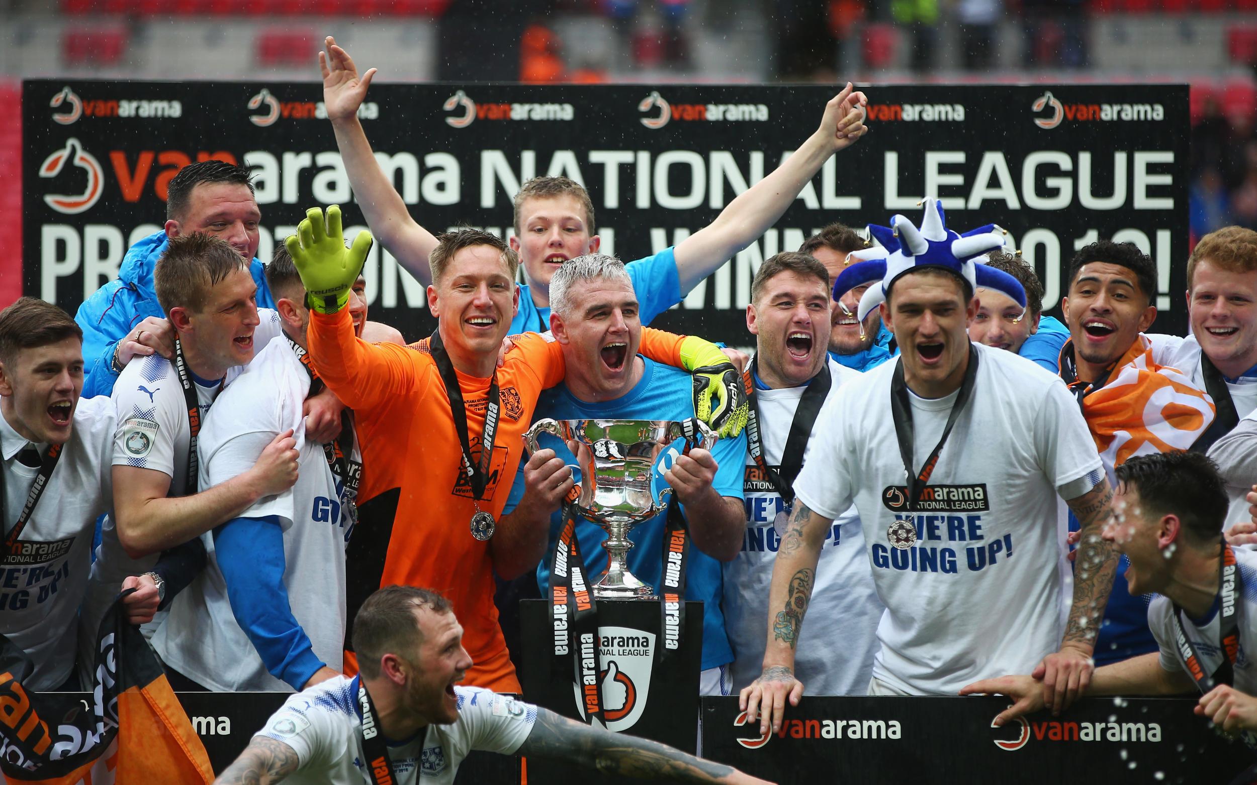 Tranmere won at Wembley on Saturday