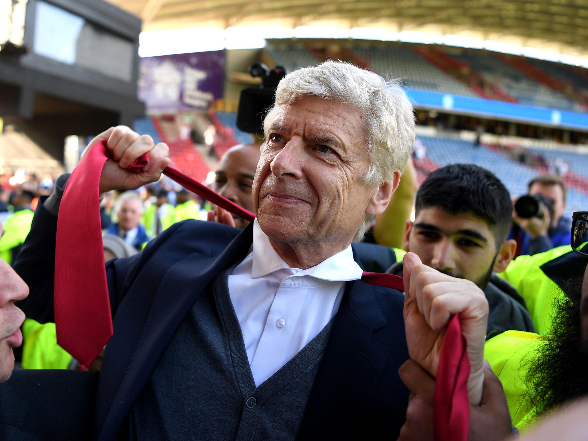 Wenger left Arsenal after 22 years in charge