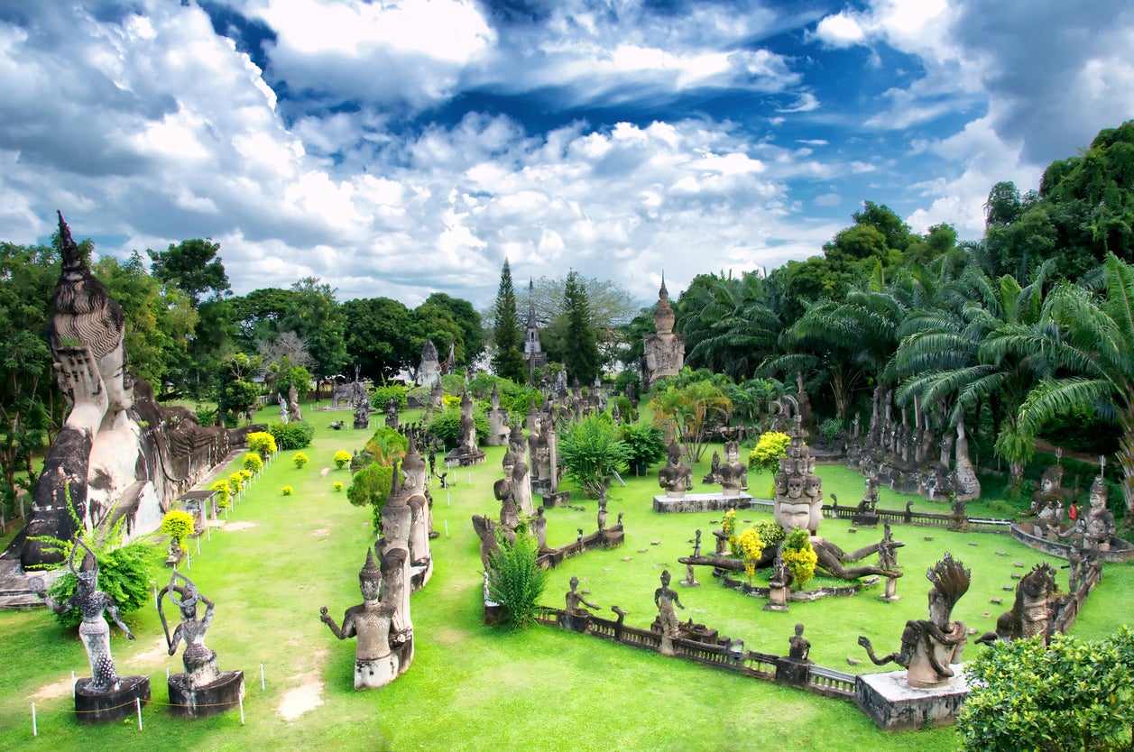 Vientiane's Buddha Park has an incredible collection of sculptures