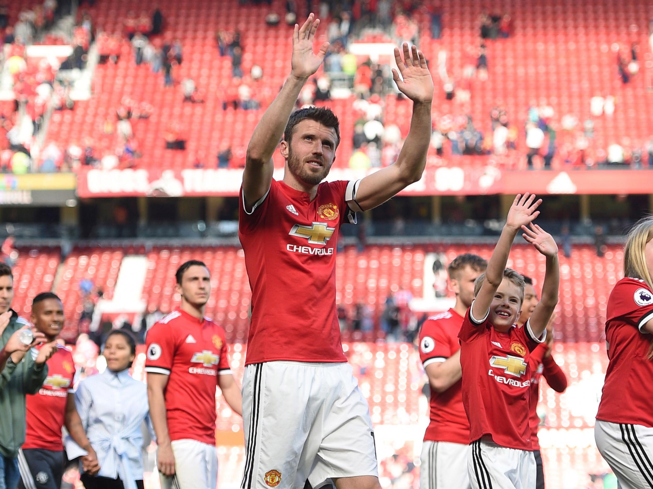 Carrick ended his playing career on Sunday