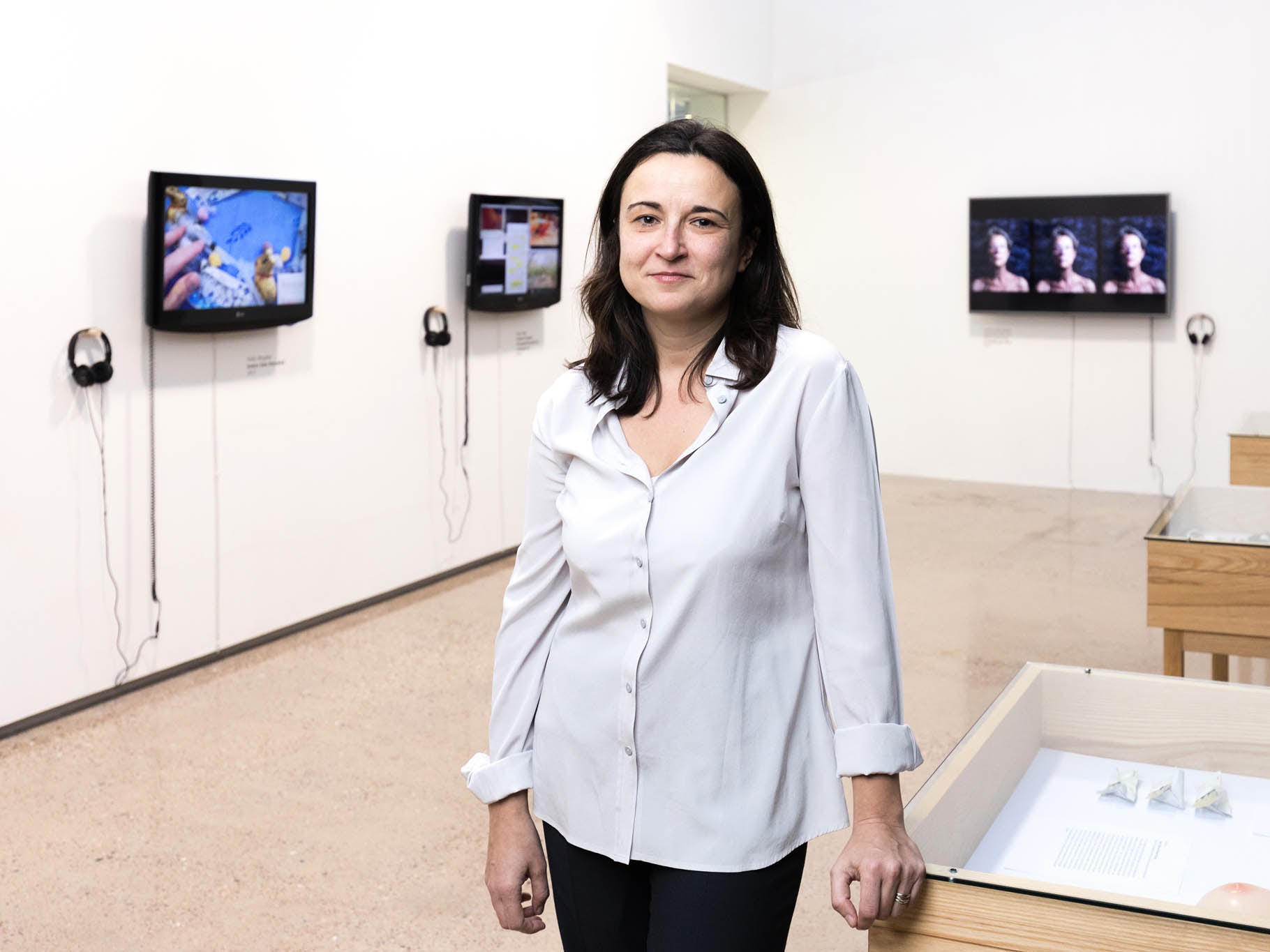 Dr Chiara Beccalossi, director of the Transitional States exhibition