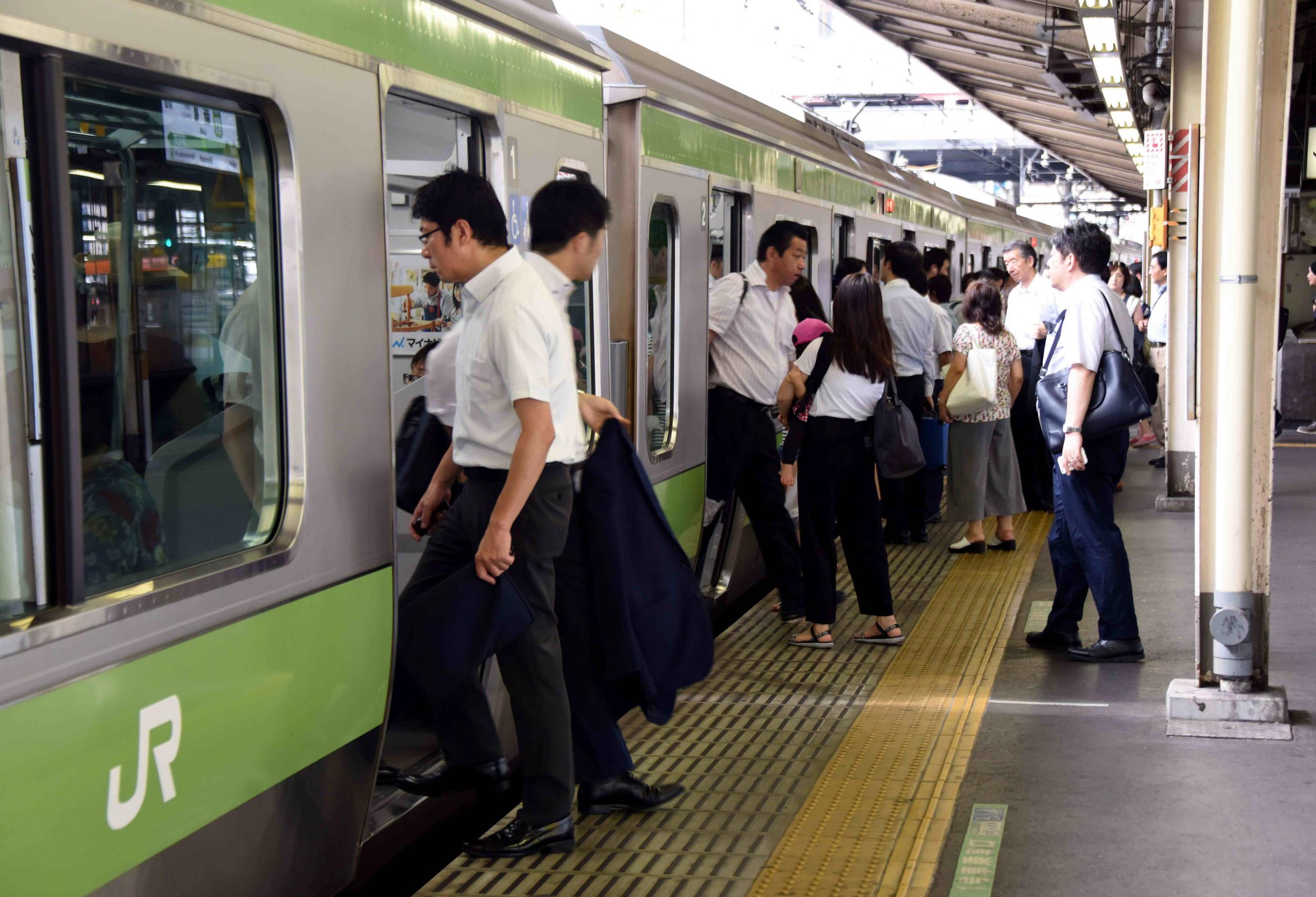 Japan is known for its punctual train services