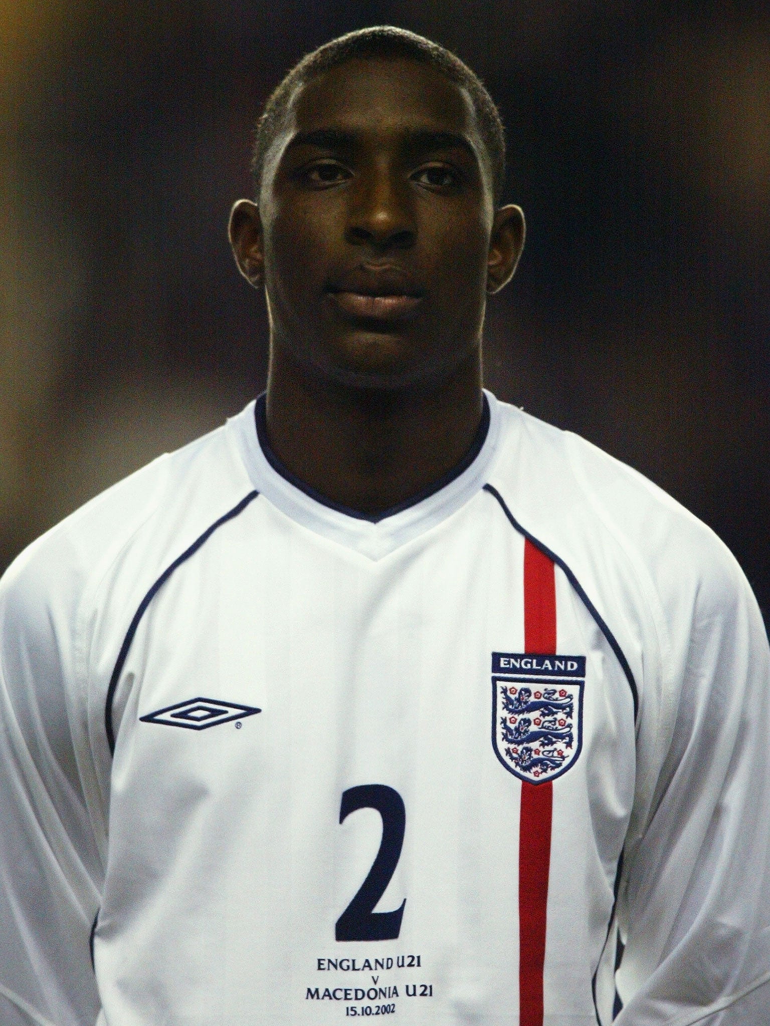 Samuel represented England at youth level