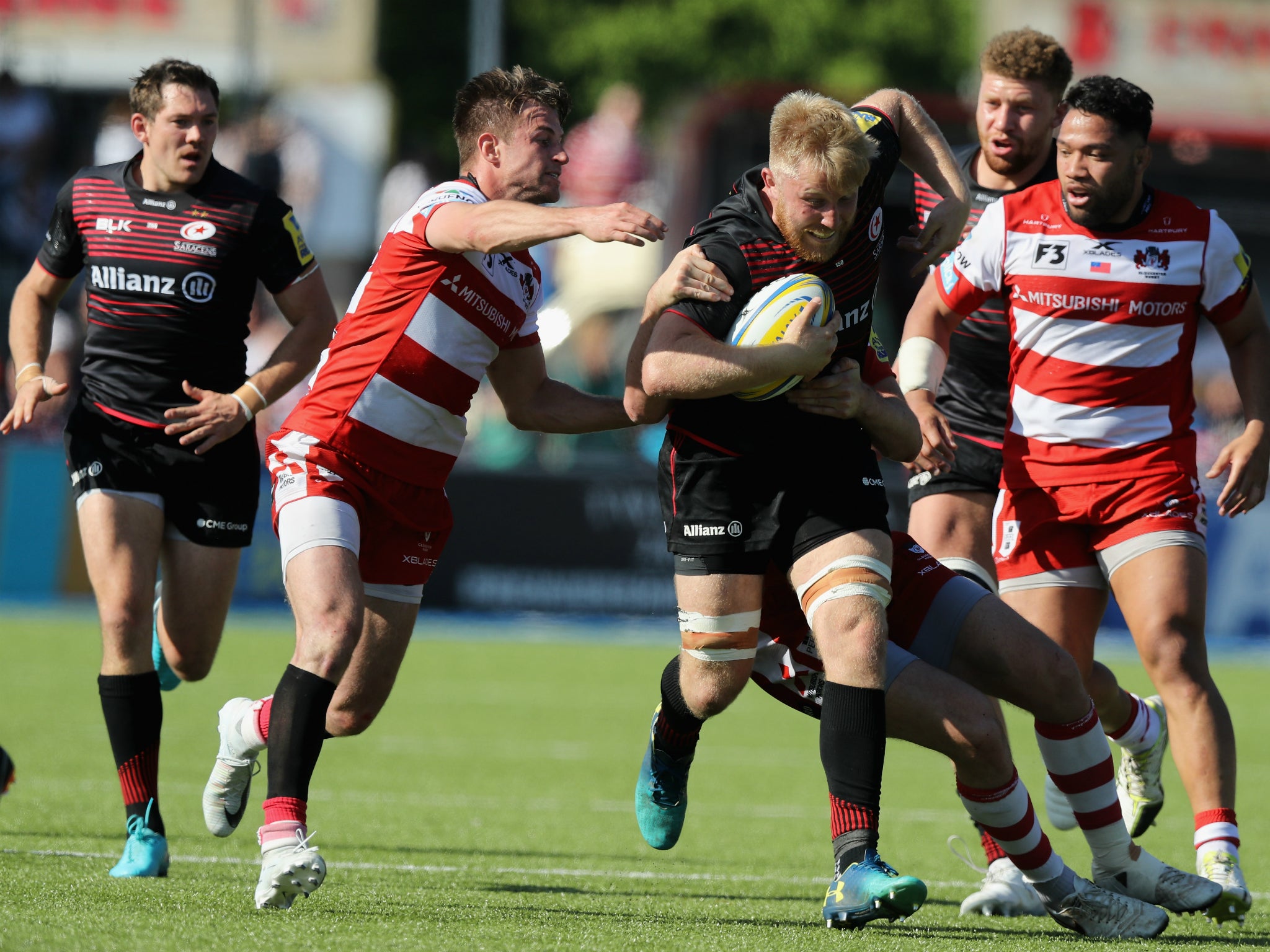 Jackson Wray will make his 200th appearance for Saracens this weekend