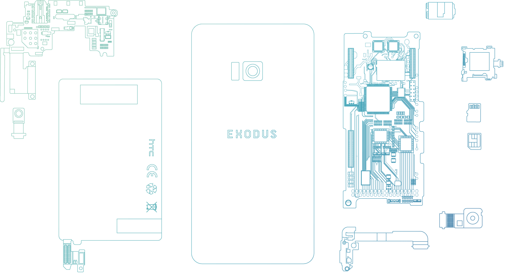 The HTC Exodus will be the first major smartphone to embrace blockchain technology, which the Taiwanese firm hopes will 'reshape the internet'