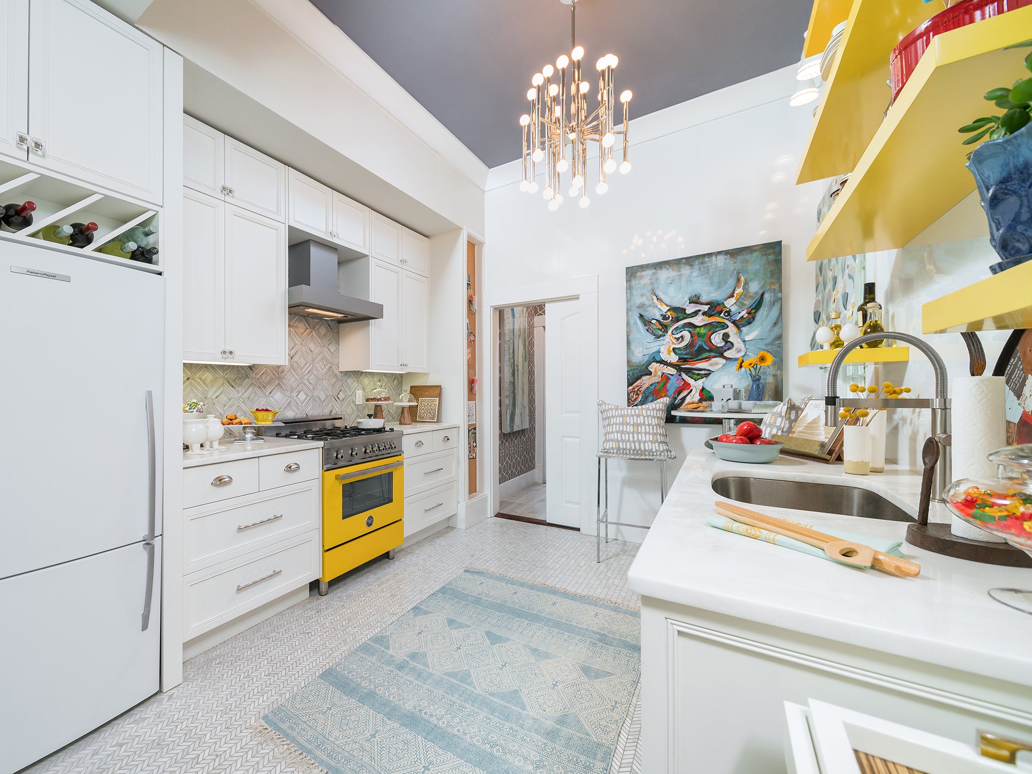 This colourful Florida kitchen by Cheryl Kees Clendenon was a National Kitchen and Bath Association 2018 Design Competition winner