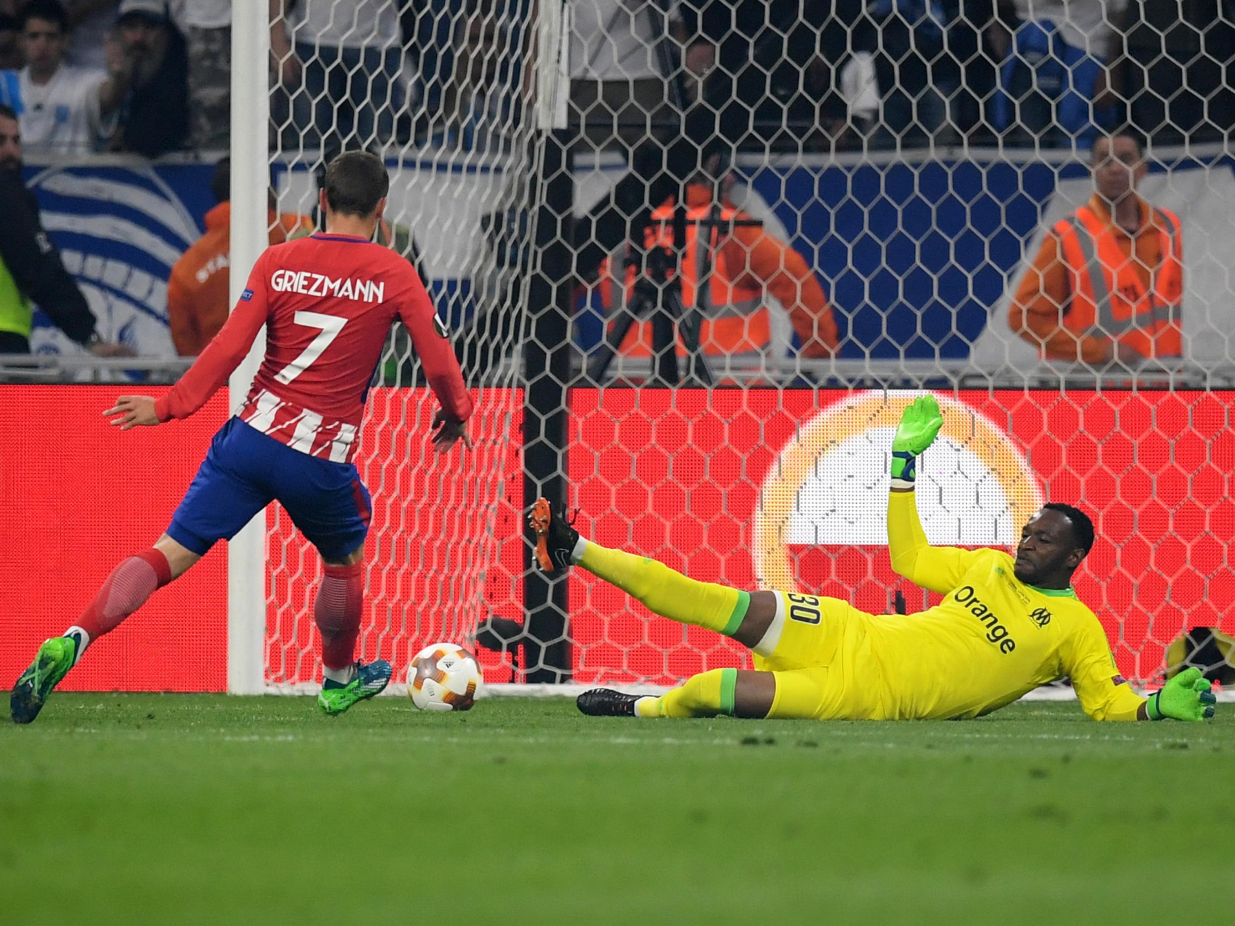 Griezmann slots Atletico in front