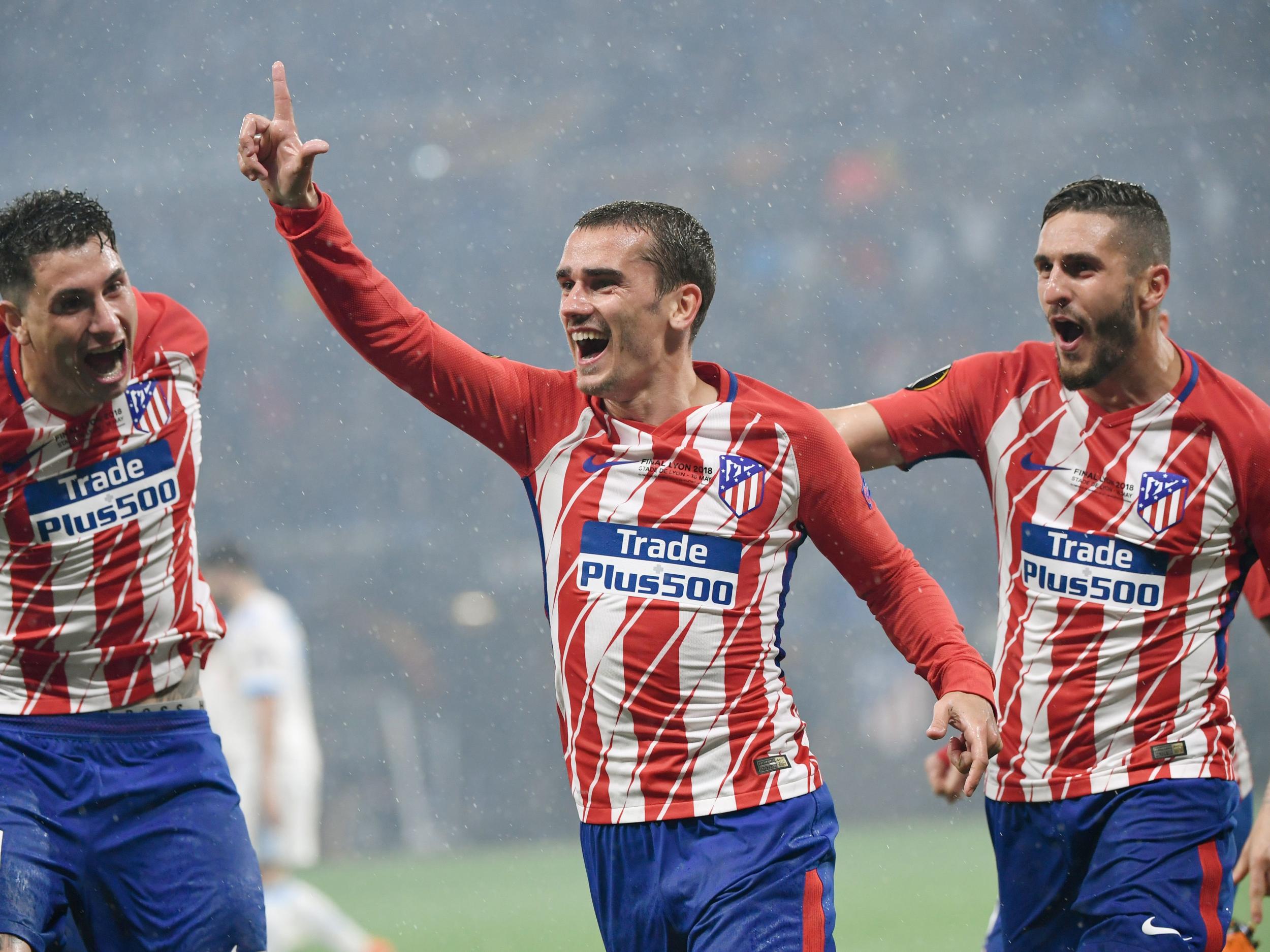 Griezmann celebrates his opener