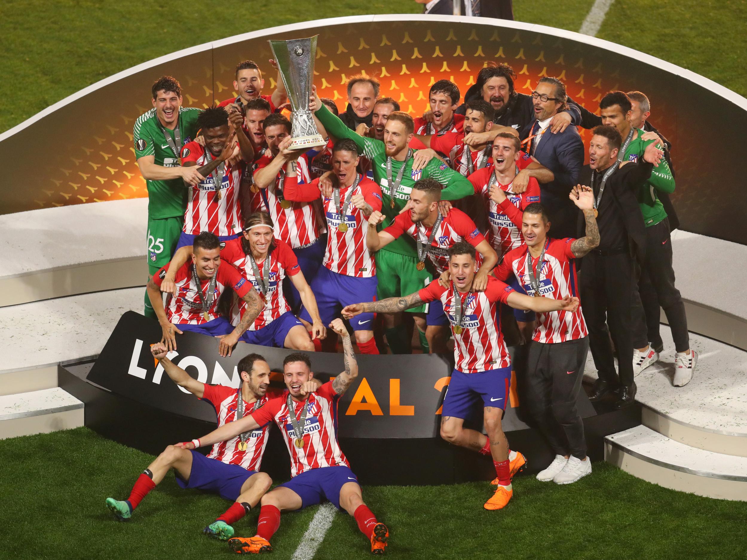 Atletico triumphed in Lyon