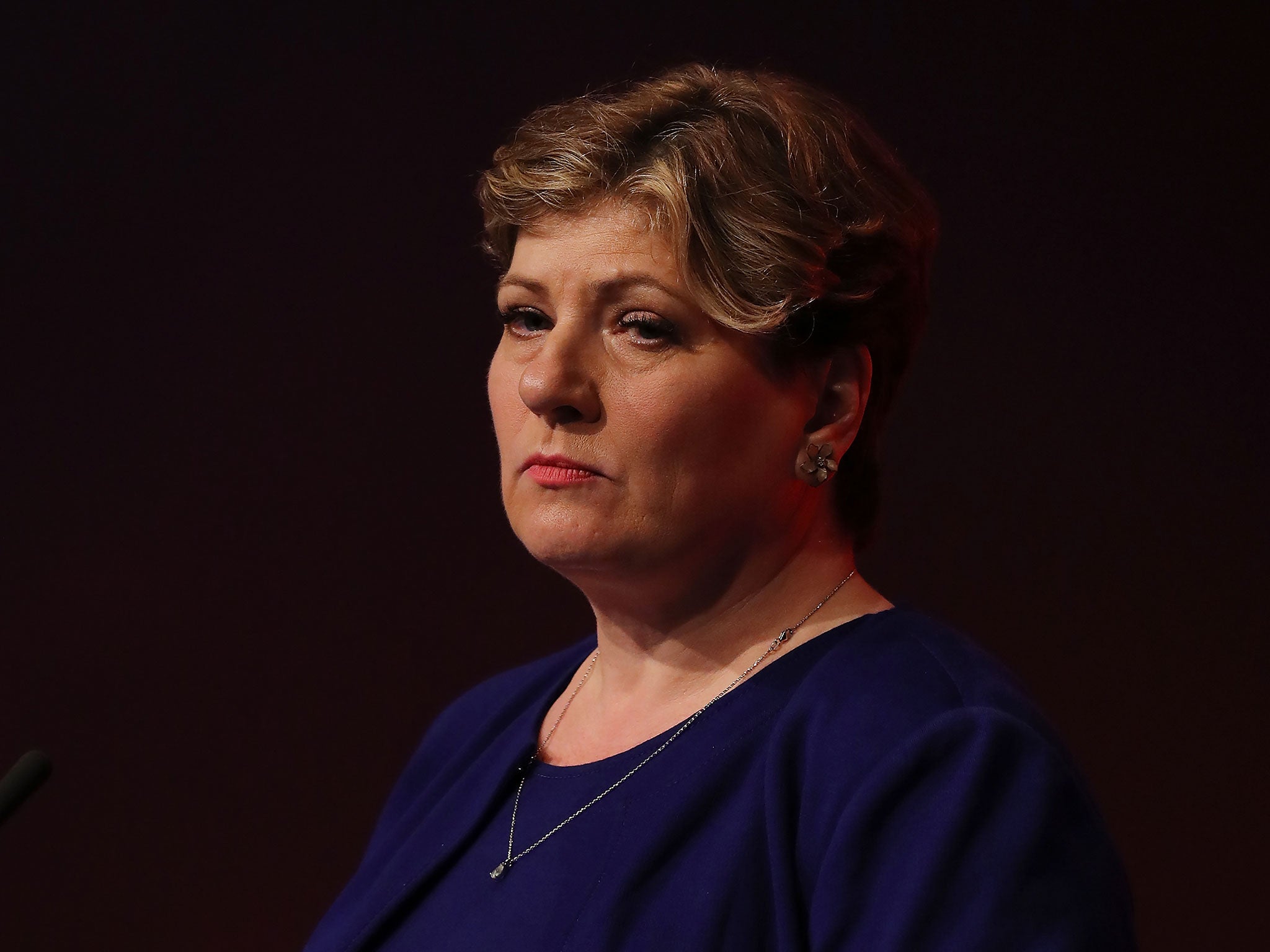 Labour's shadow foreign secretary Emily Thornberry