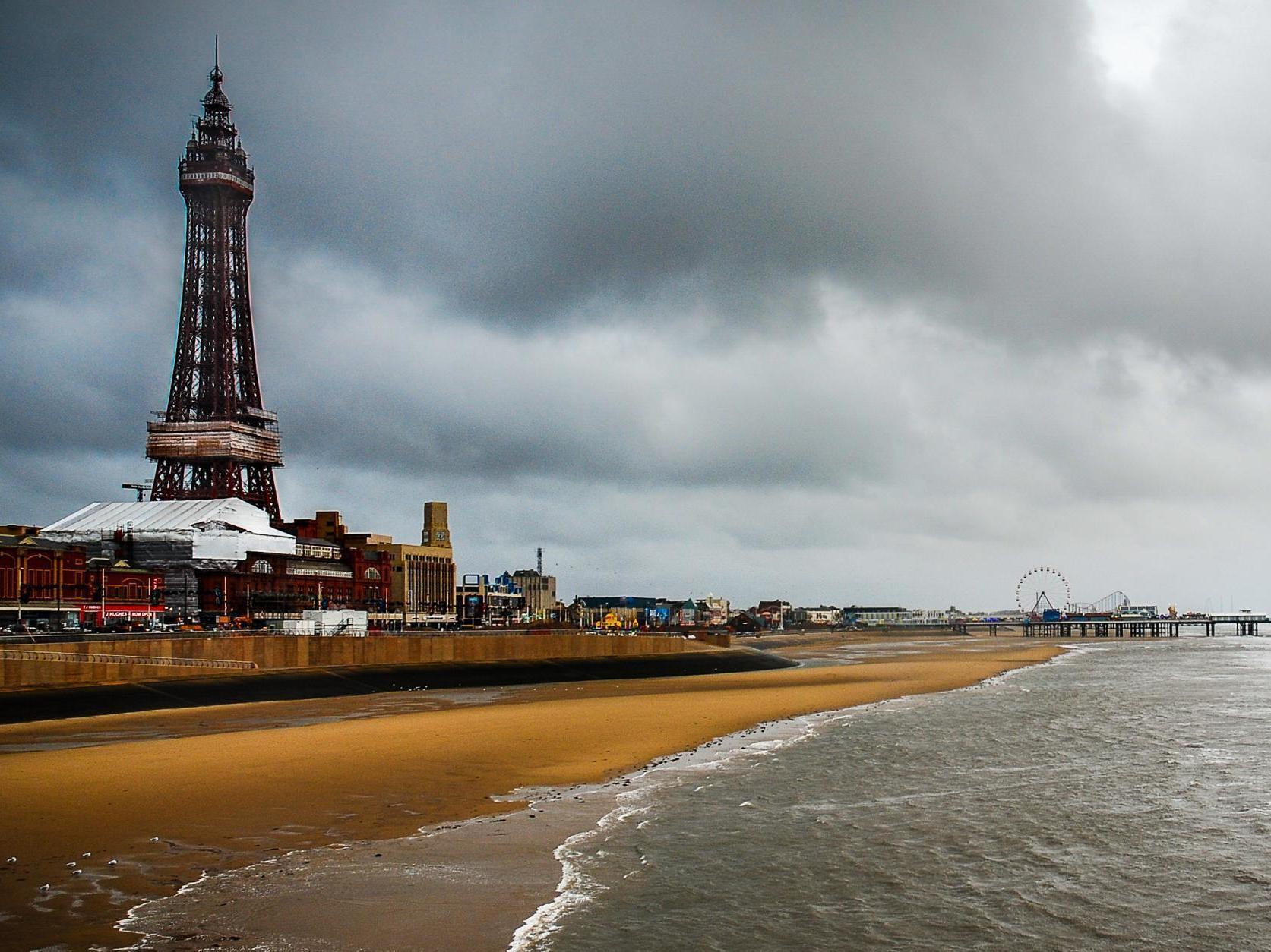 Blackpool beach